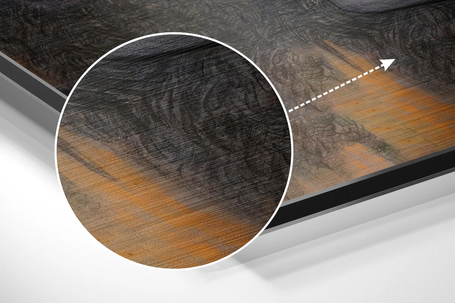 Sultan Brushed Aluminium Dibond Wall Art - Image 3