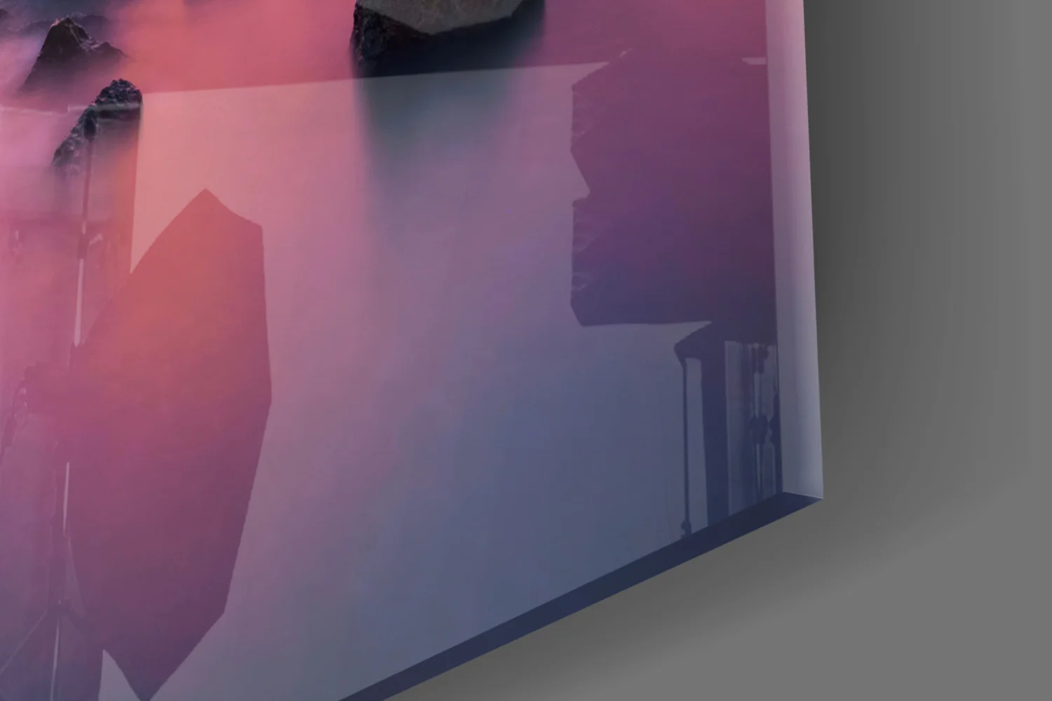 Sunset at Sea Glass Wall Art - Image 7