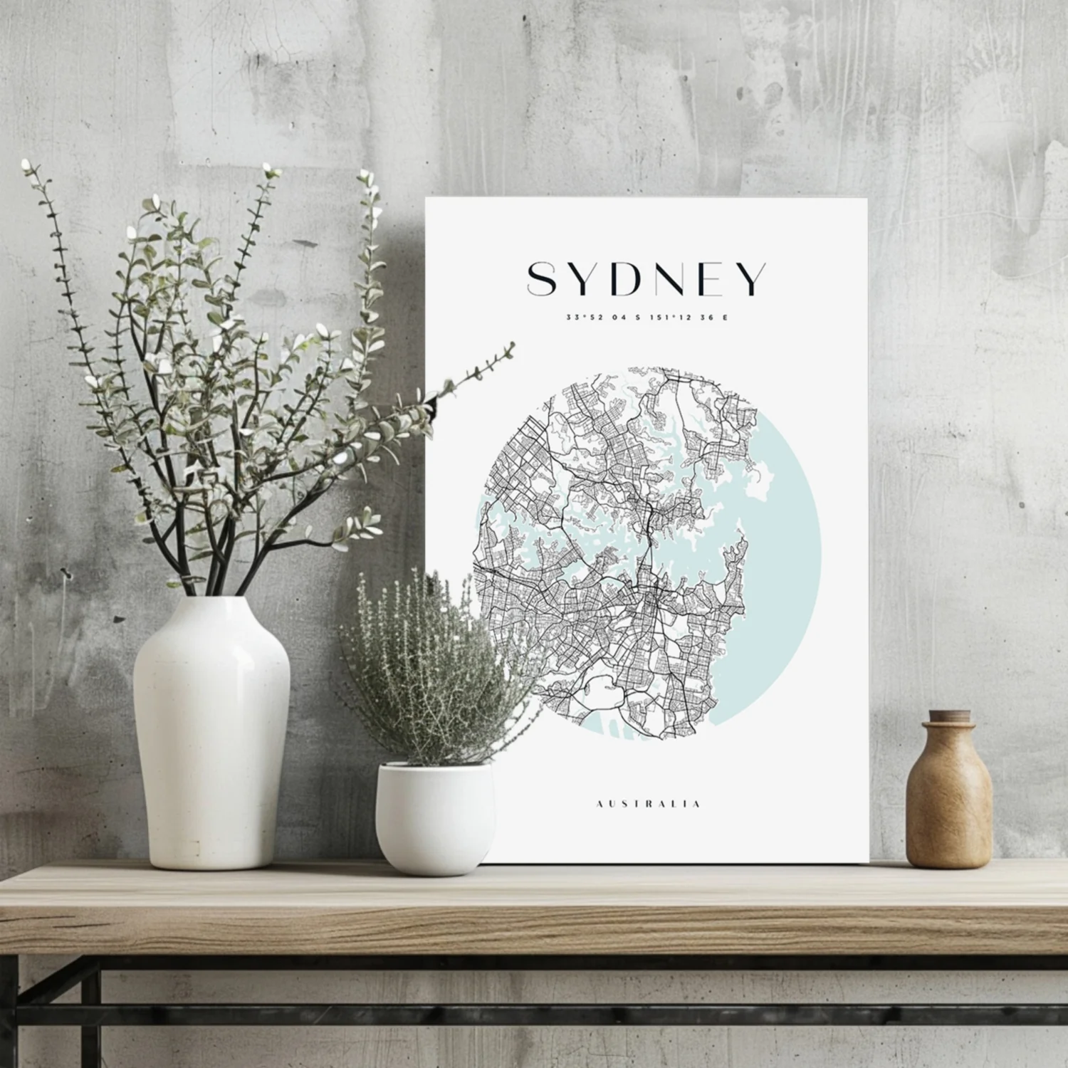 Sydney V2 Aluminum Print - Image 2