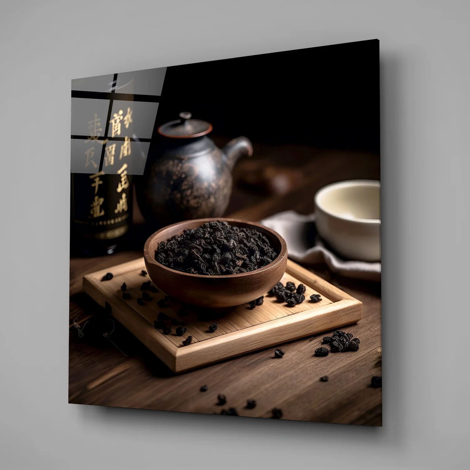 Tea Party Glass Wall Art - Image 2