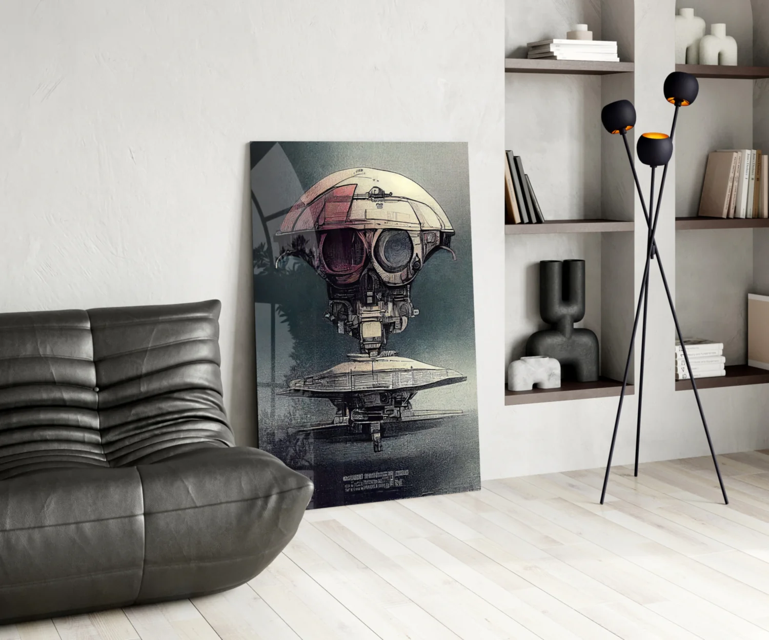 The Arrival Glass Wall Art || Designer Collection - Image 6
