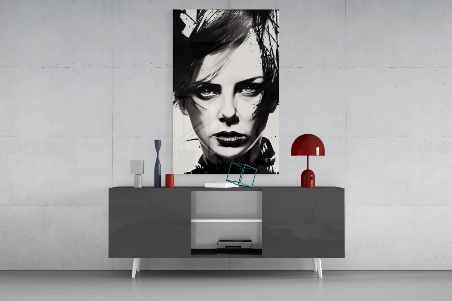 The Bellicose Glass Wall Art || Designer Collection - Image 9
