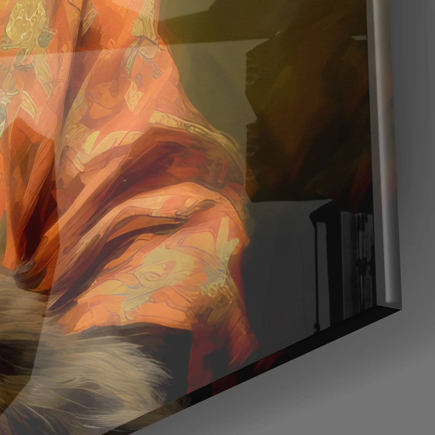 The Coolest Cat V2 Glass Wall Art - Image 3