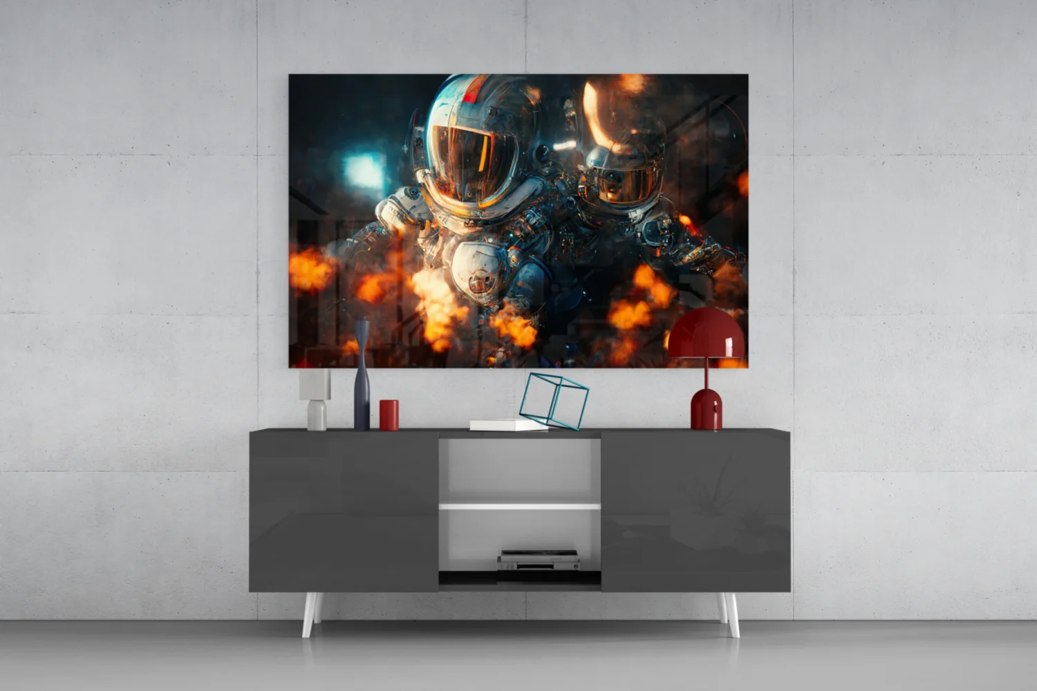 The Drift Glass Wall Art || Designer Collection - Image 9