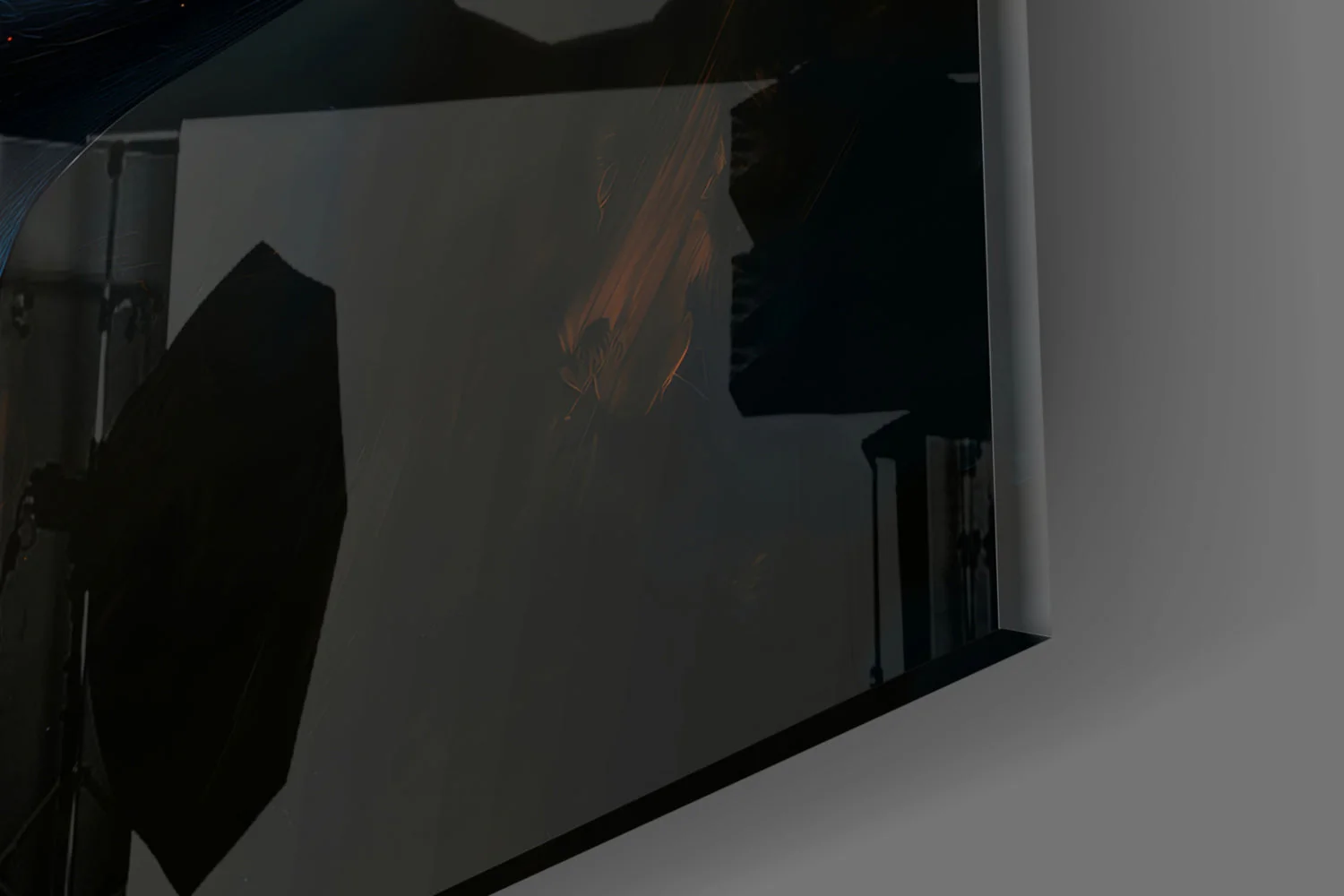 The Face of Colors Glass Wall Art || Designer Collection - Image 7