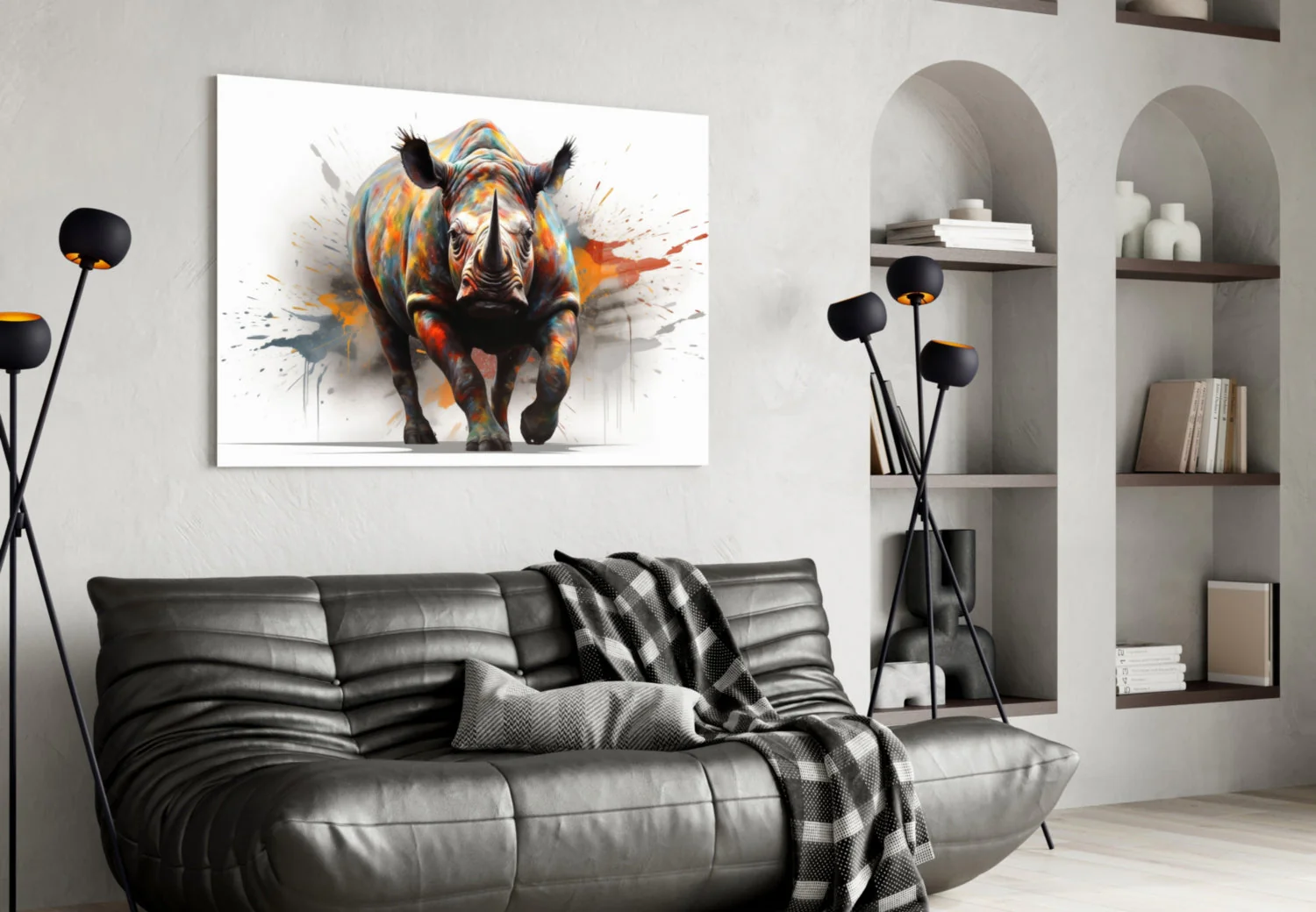 The Power of Colors Glass Wall Art || Designer Collection - Image 5