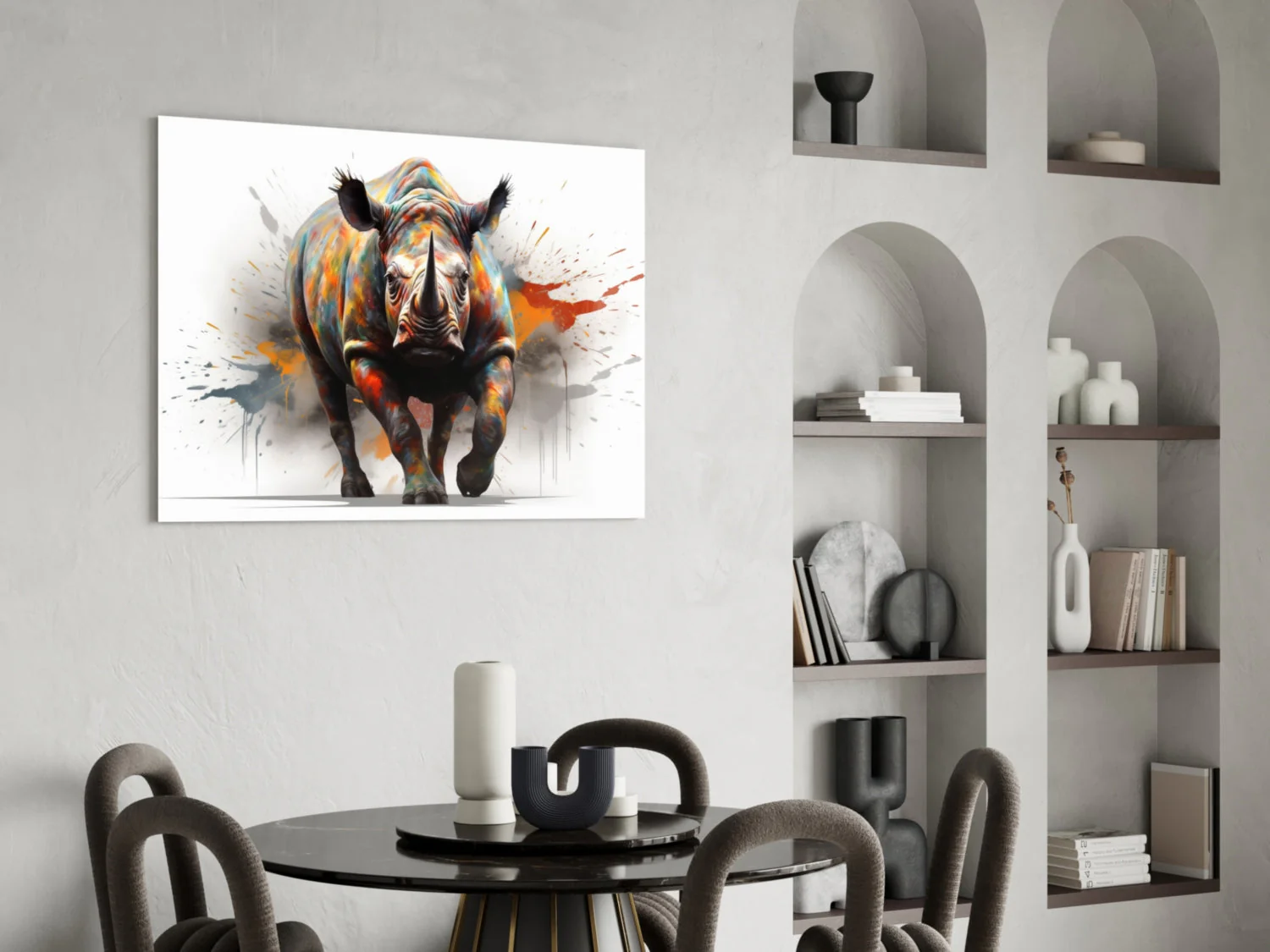 The Power of Colors Glass Wall Art || Designer Collection - Image 6