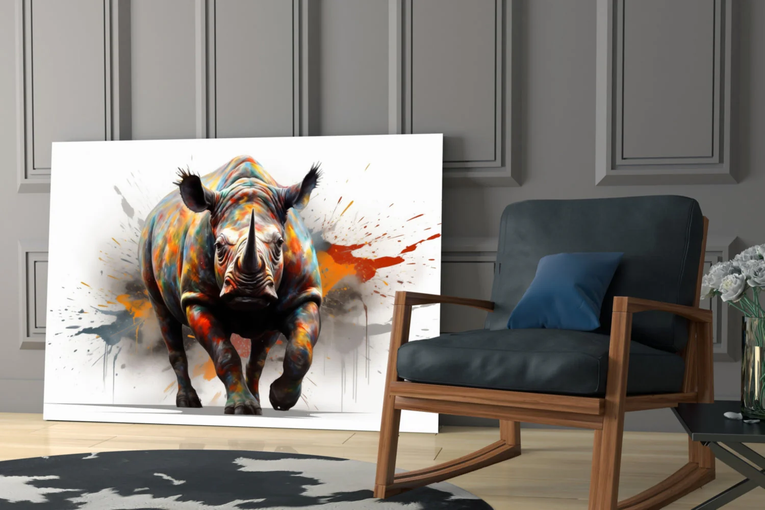 The Power of Colors Glass Wall Art || Designer Collection - Image 7