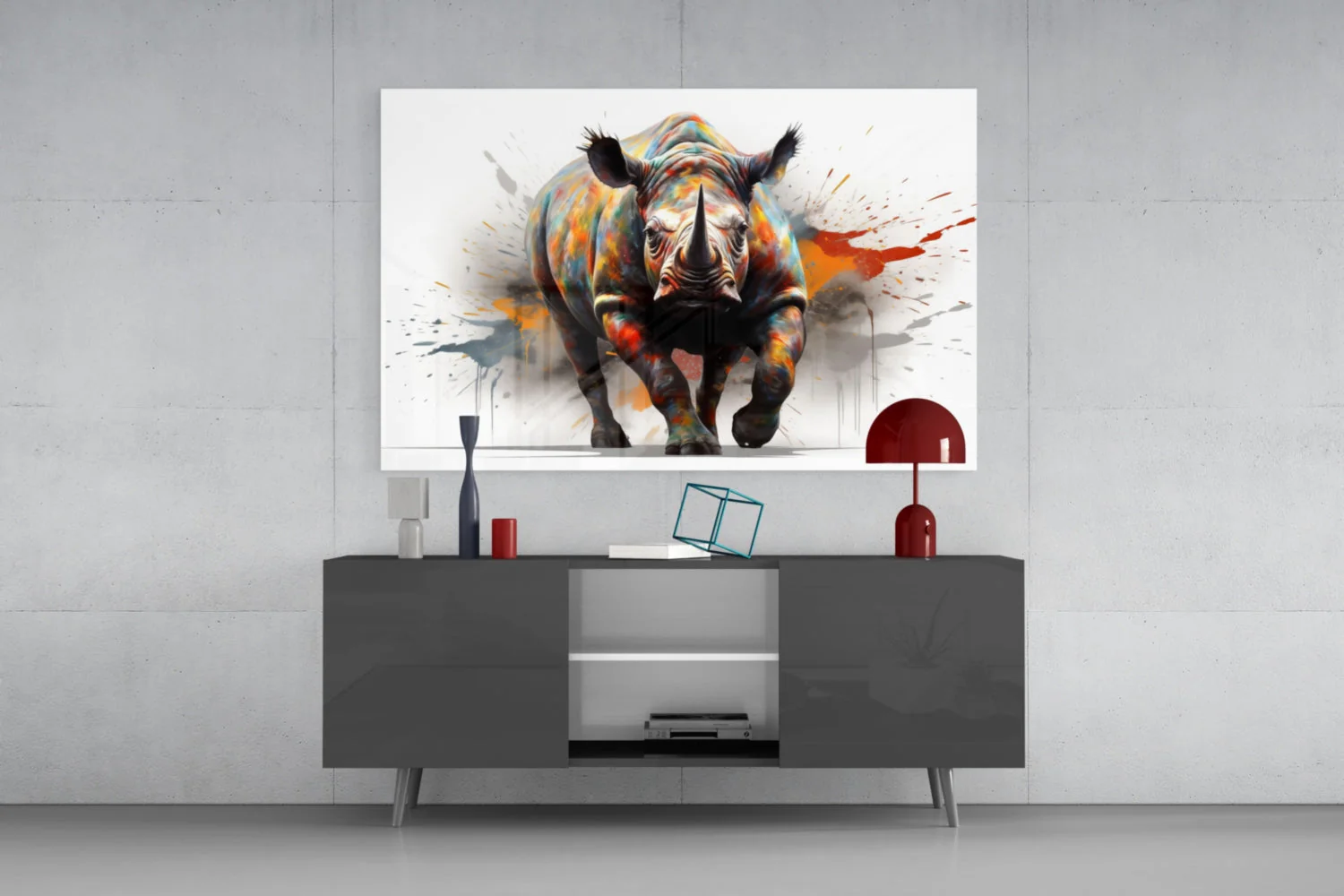 The Power of Colors Glass Wall Art || Designer Collection - Image 9
