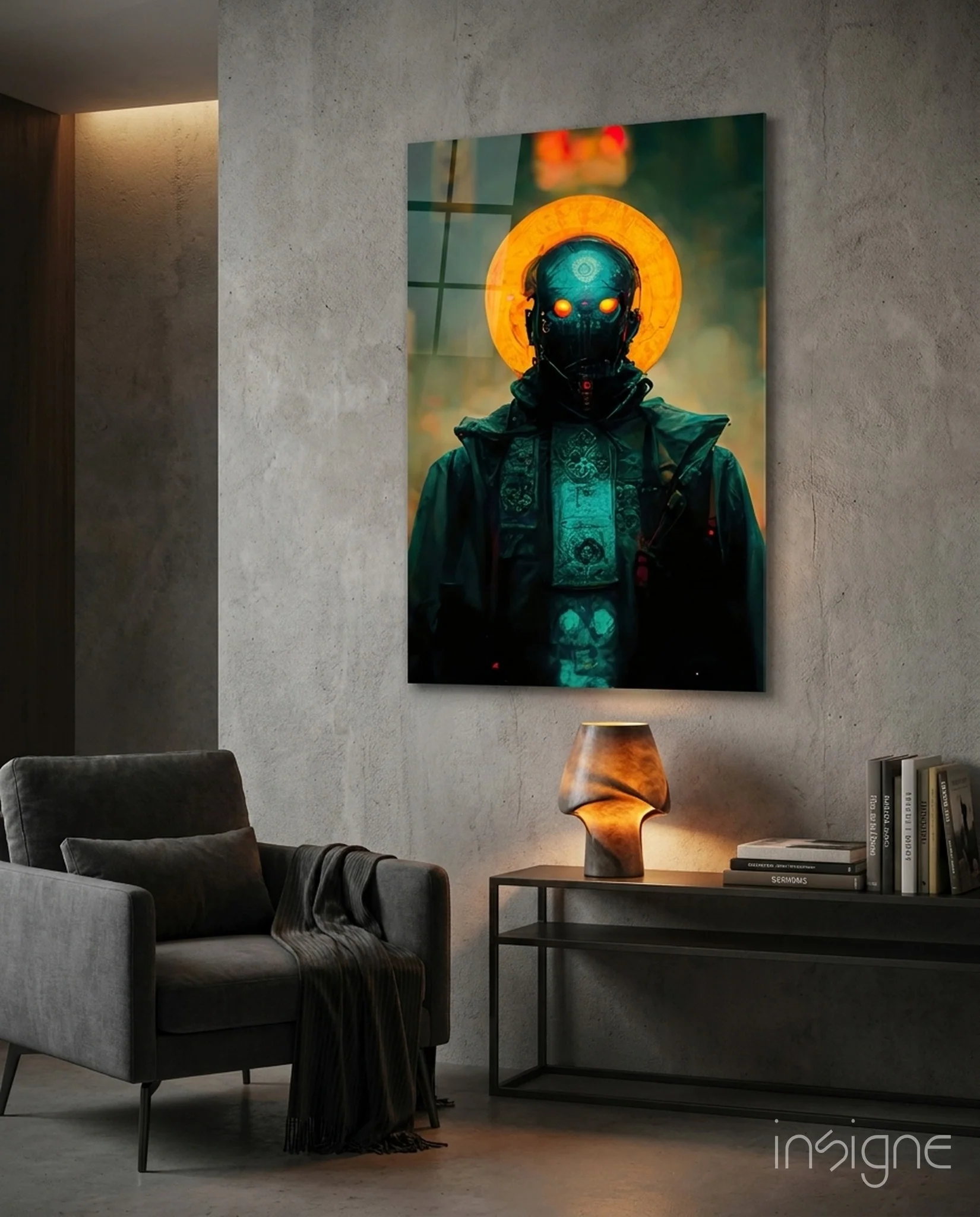 The Prince Glass Wall Art || Designer Collection