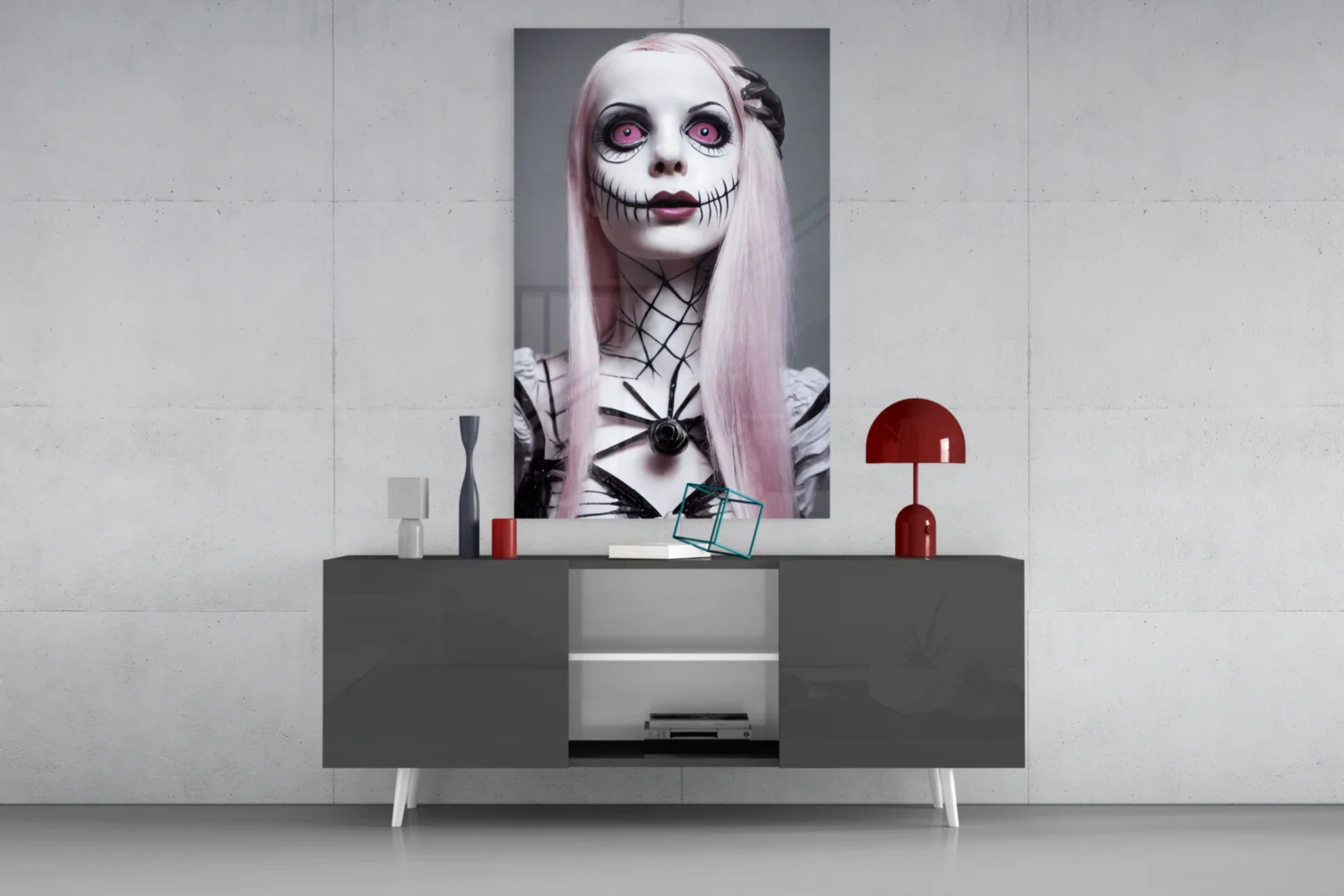 The Puppet Glass Wall Art || Designer Collection - Image 9