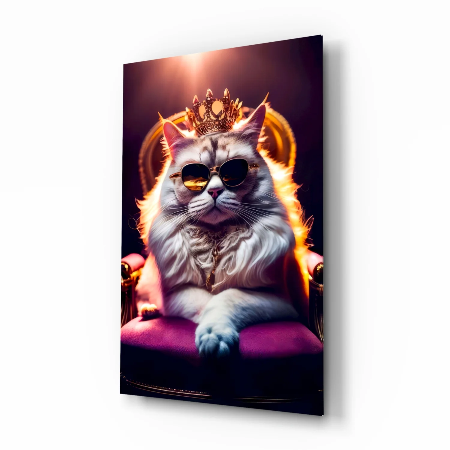 The Queen Glass Wall Art|| Designer's Collection - Image 2