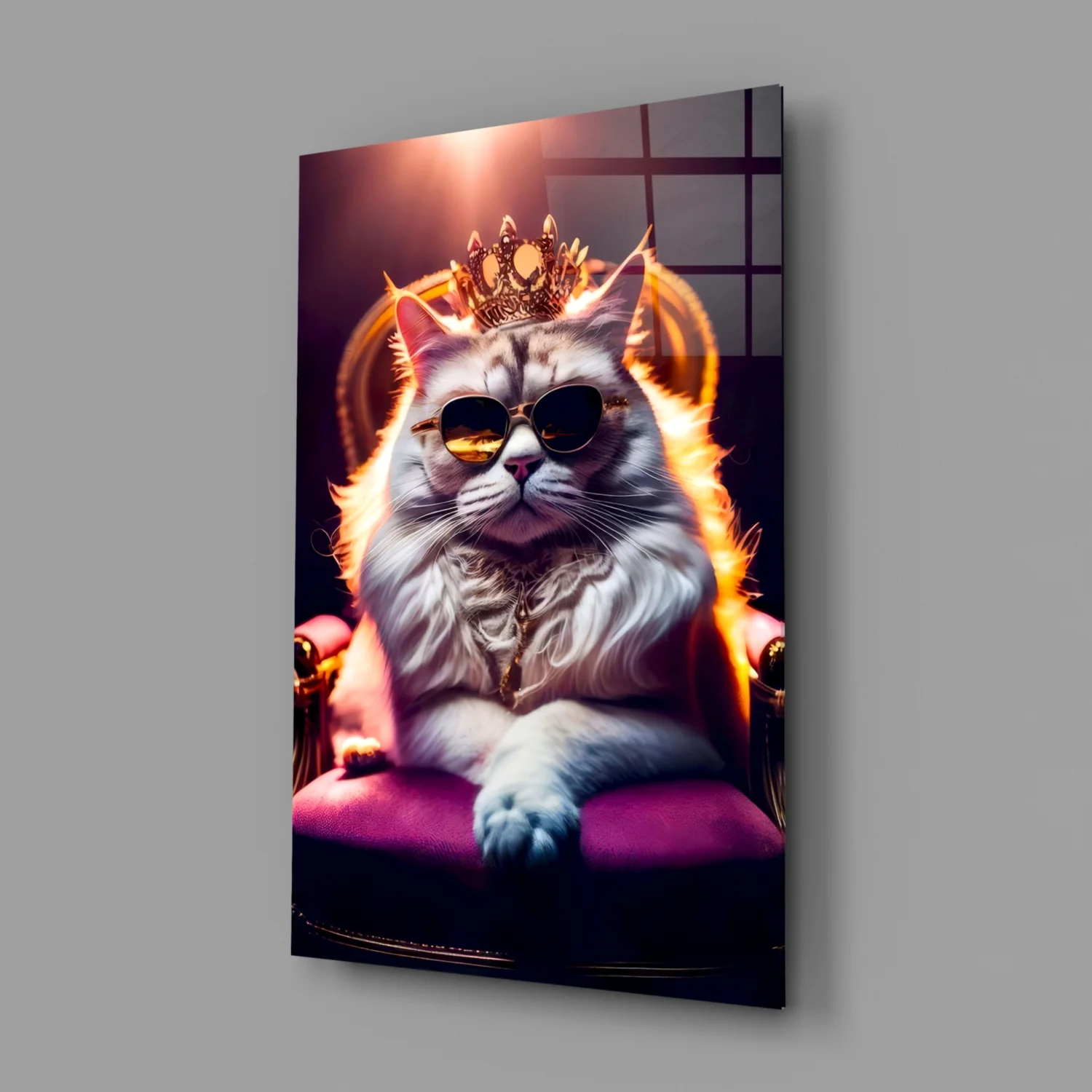 The Queen Glass Wall Art|| Designer's Collection - Image 3