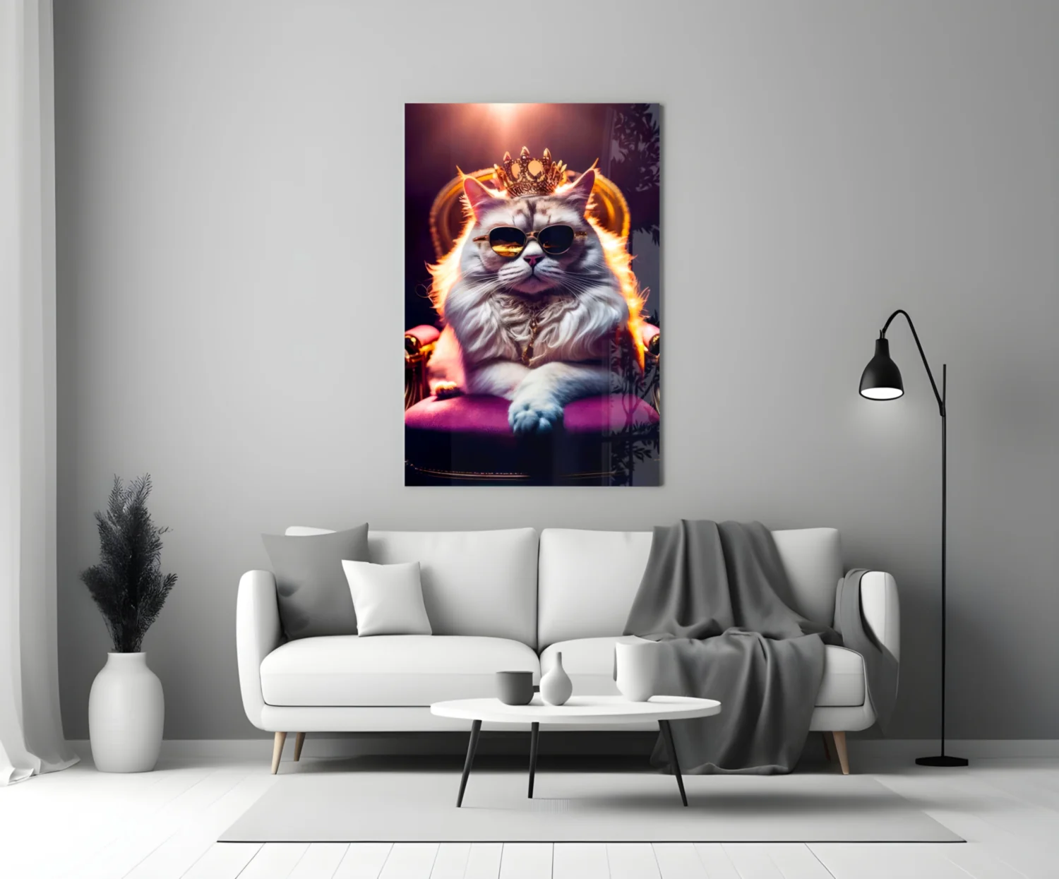 The Queen Glass Wall Art|| Designer's Collection - Image 4