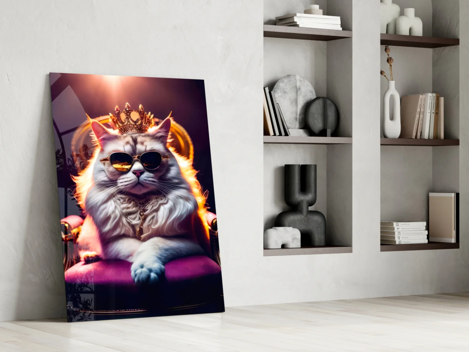 The Queen Glass Wall Art|| Designer's Collection - Image 7