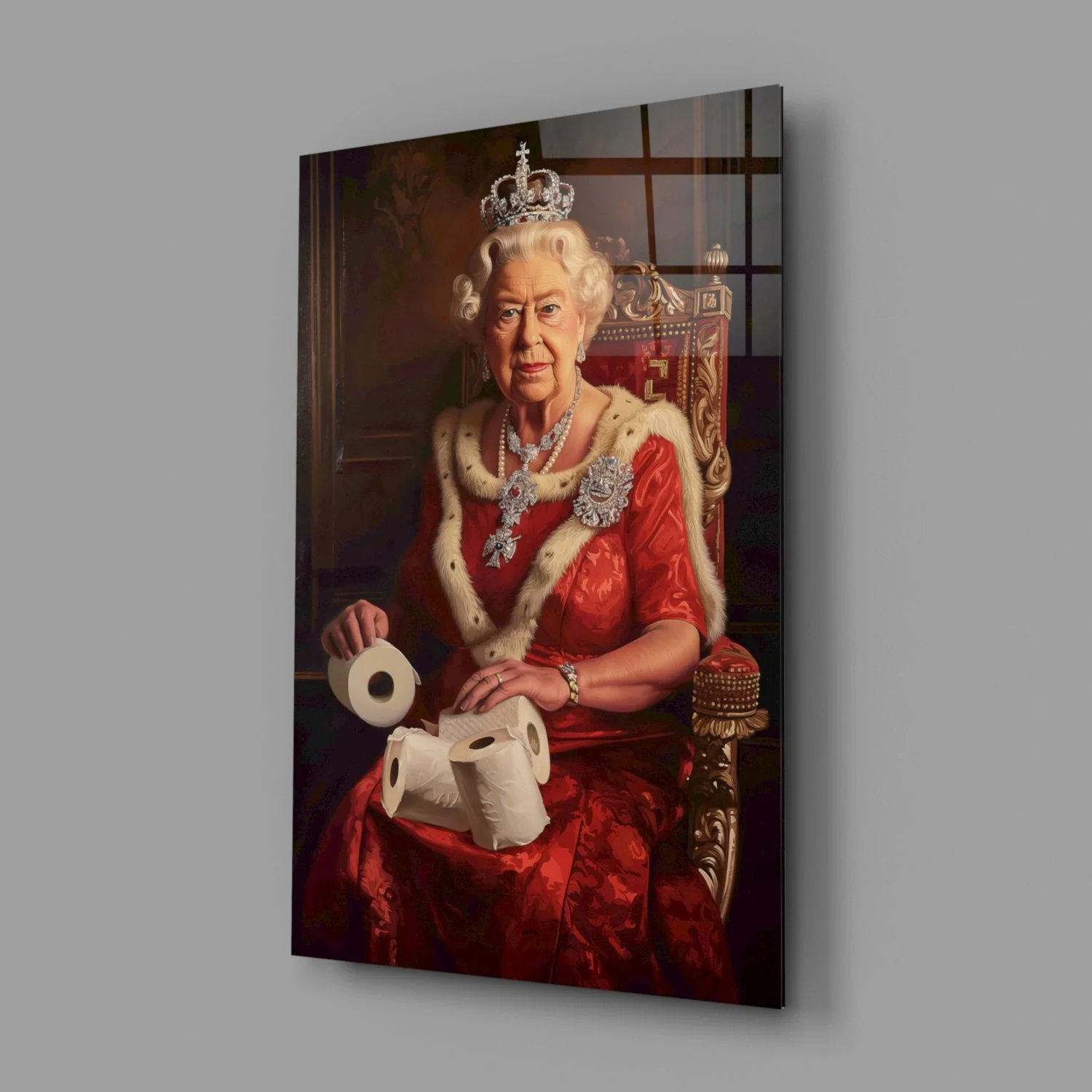The Queen's Secret Glass Wall Art || Designer Collection - Image 2