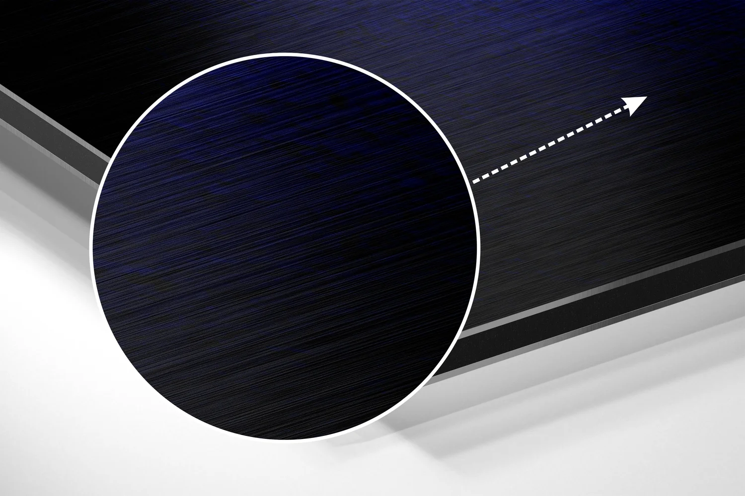 The Riht Time is Now Brushed Aluminium Dibond Wall Art - Image 3