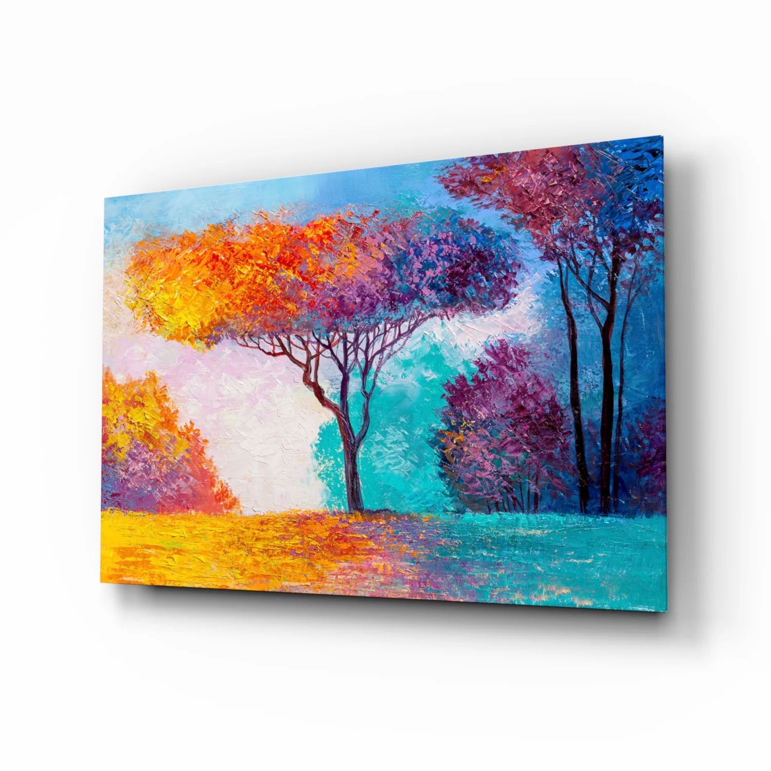 The Story of Autumn Glass Wall Art - Image 2