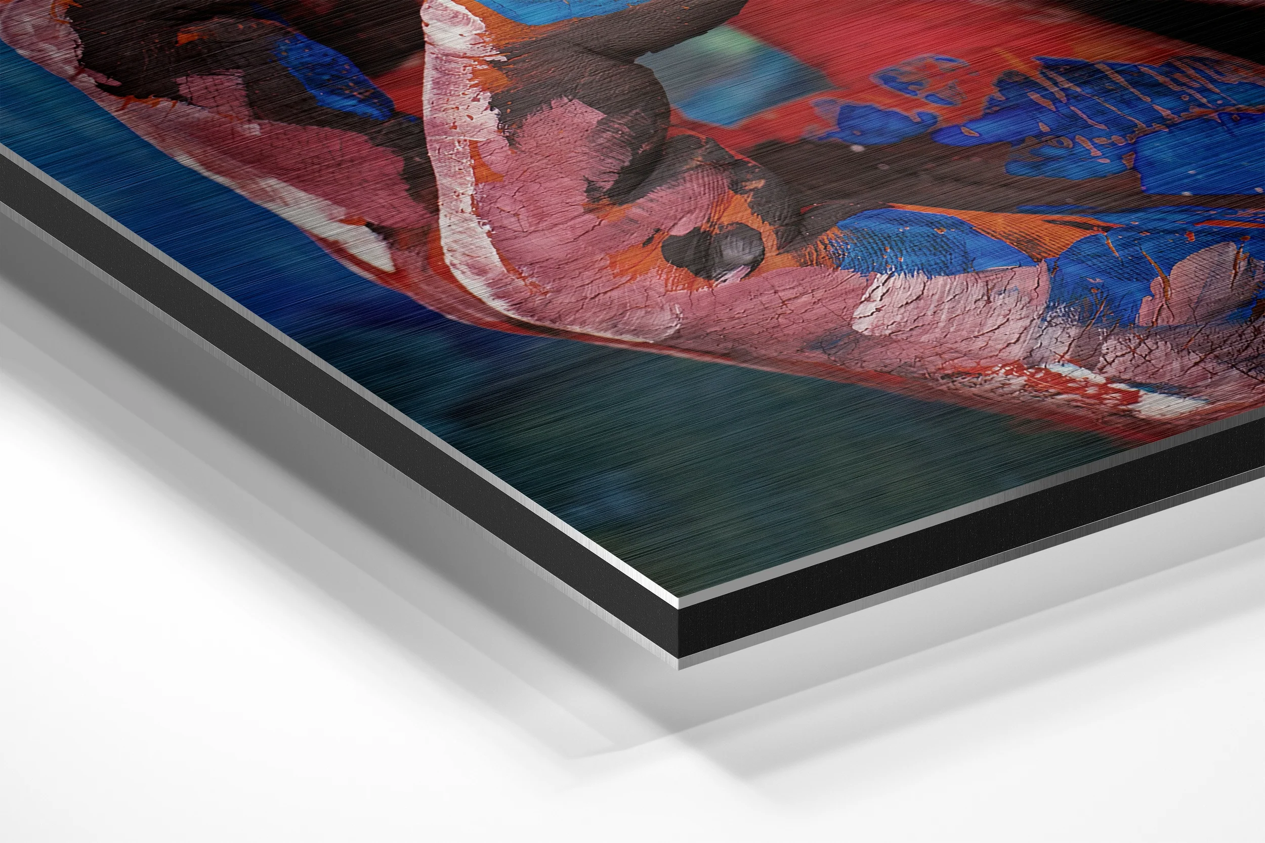 Thoughts Brushed Aluminium Dibond Wall Art - Image 2