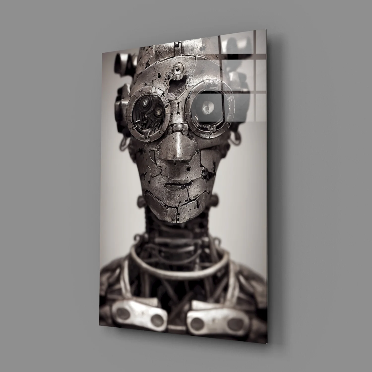 To be a Machine Glass Wall Art || Designer Collection - Image 3