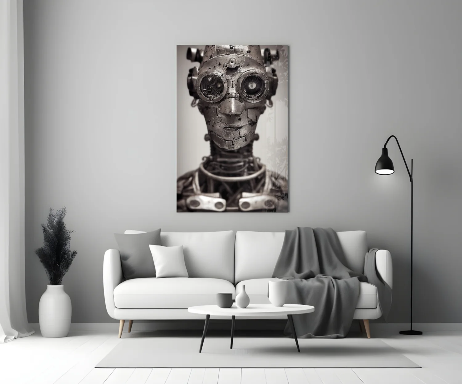 To be a Machine Glass Wall Art || Designer Collection - Image 4