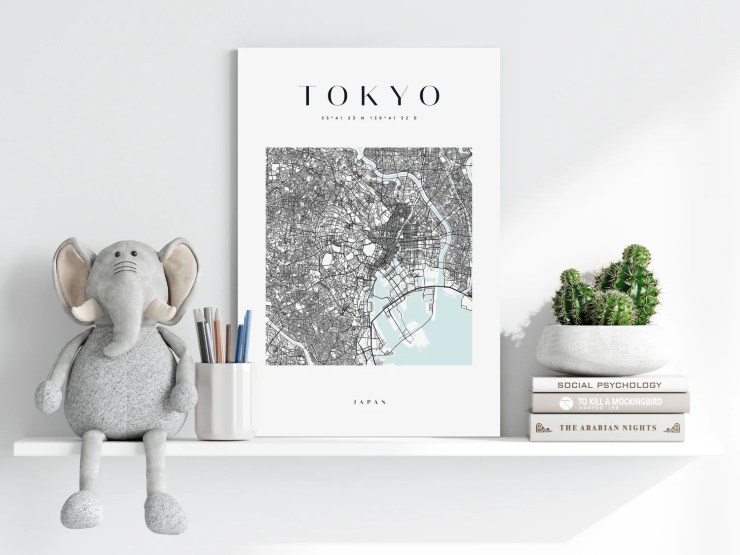 Tokyo V3 Aluminum Print - Image 6