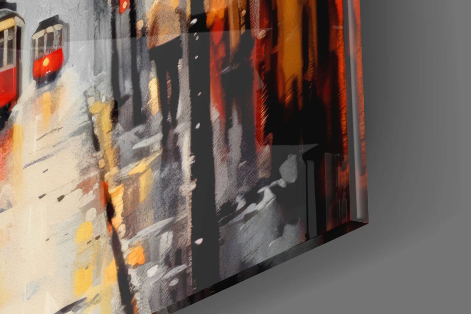 Tram Glass Wall Art || Designer Collection - Image 7