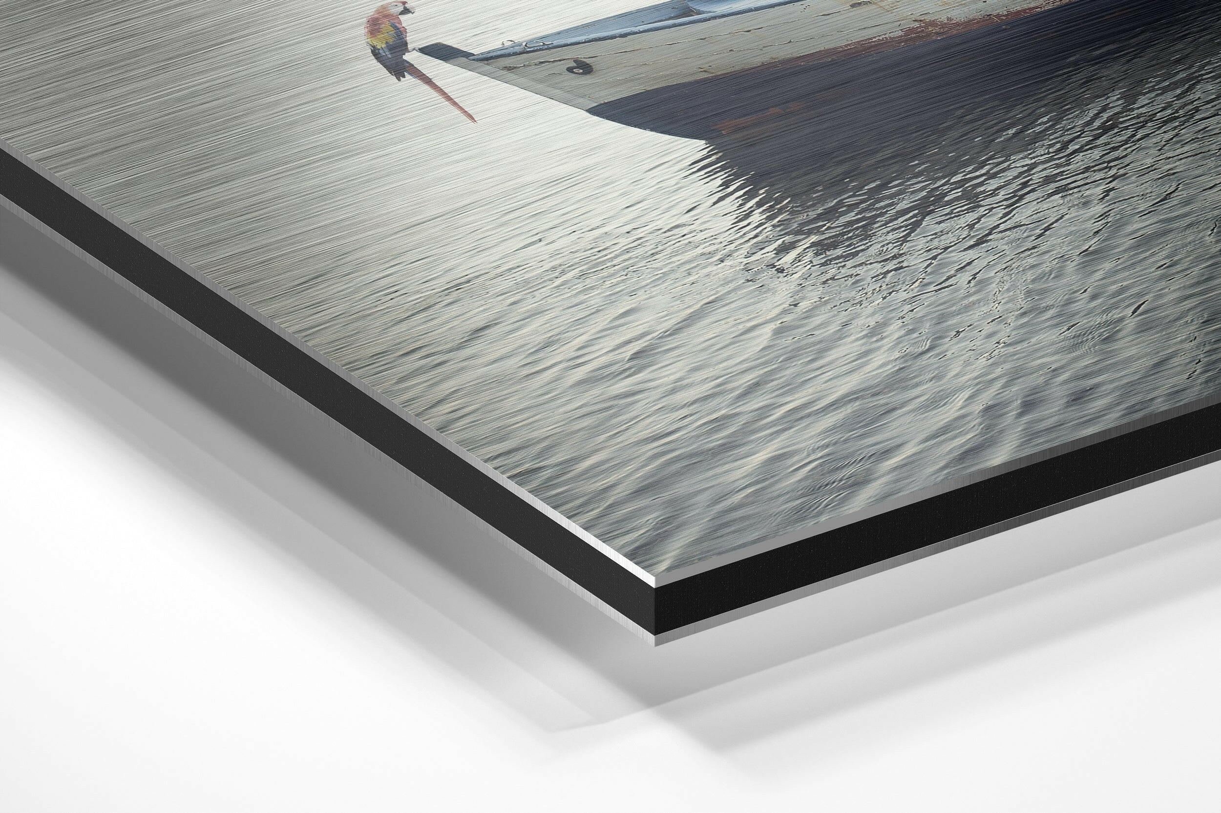 Tranquility Brushed Aluminium Dibond Wall Art - Image 2