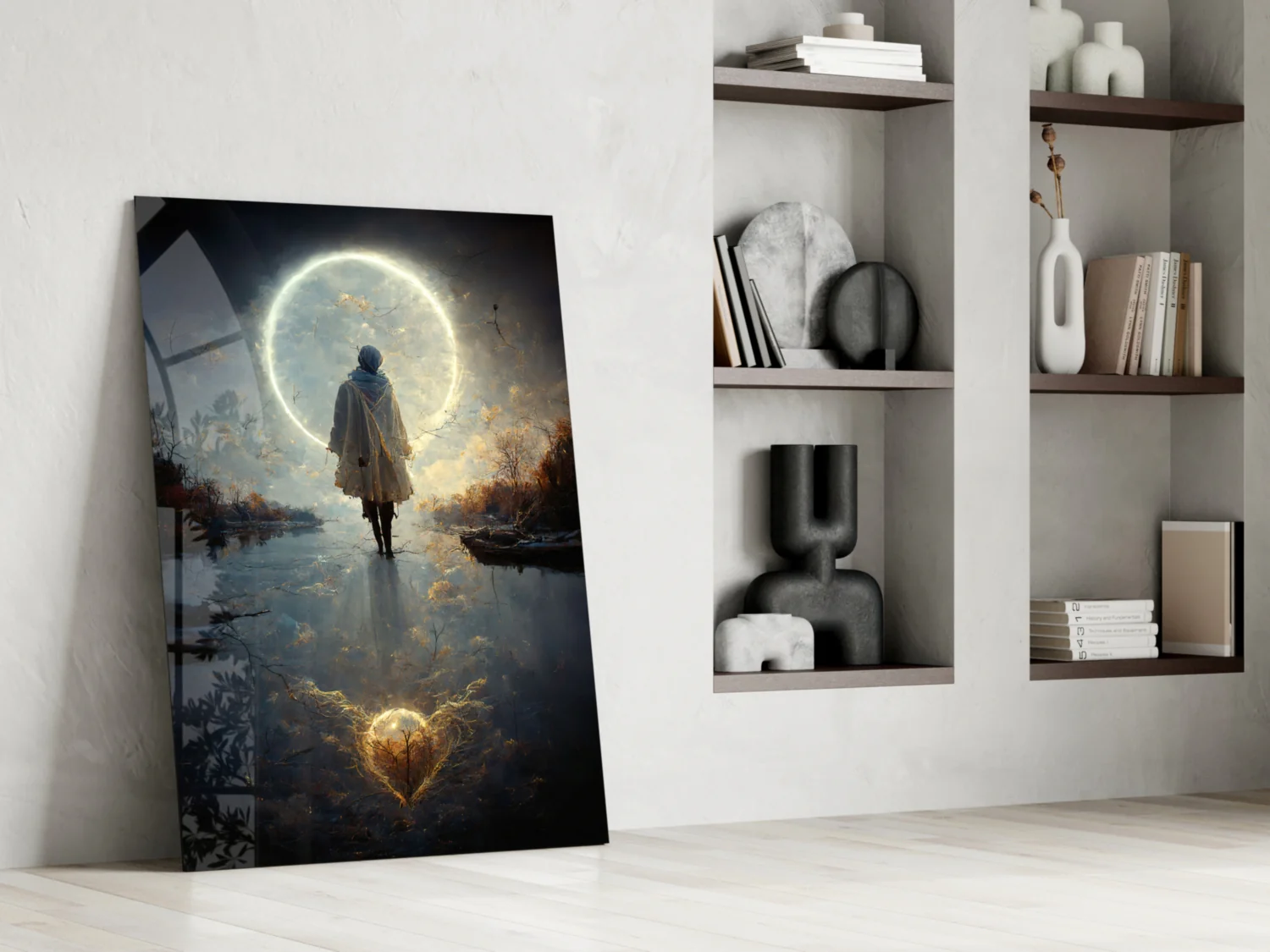 Tranquility Glass Wall Art || Designer Collection - Image 7