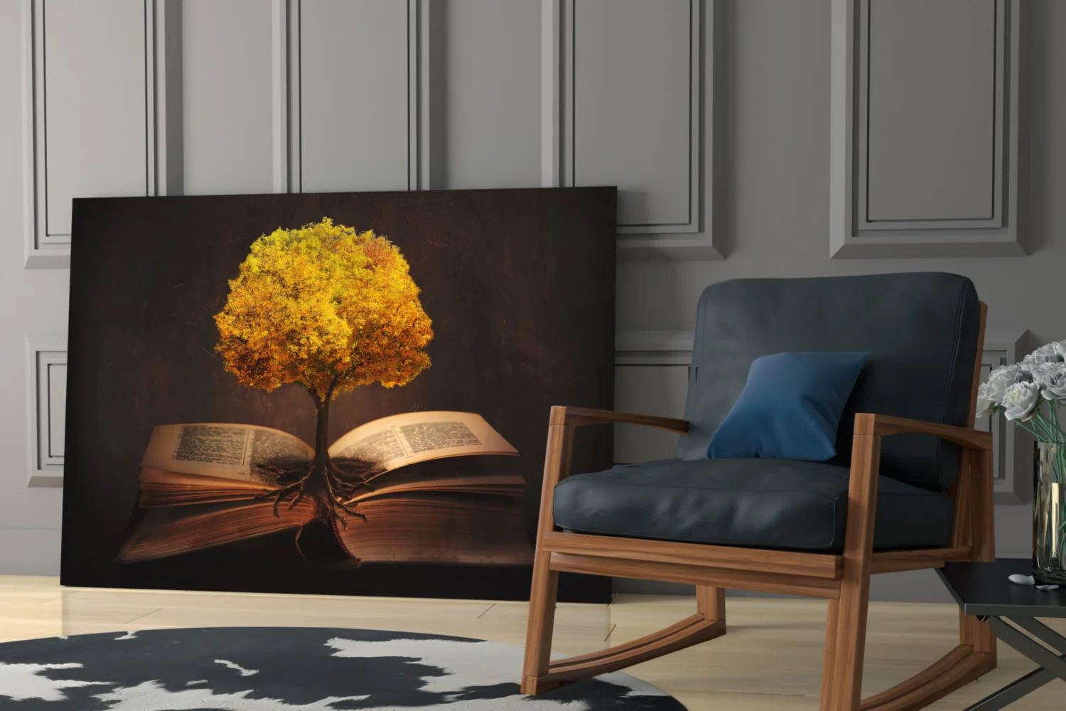 Tree in My Mind Glass Wall Art - Image 7