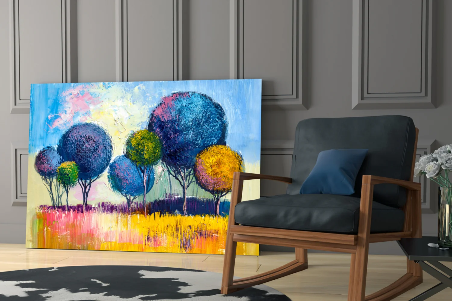 Trees Glass Wall Art - Image 6