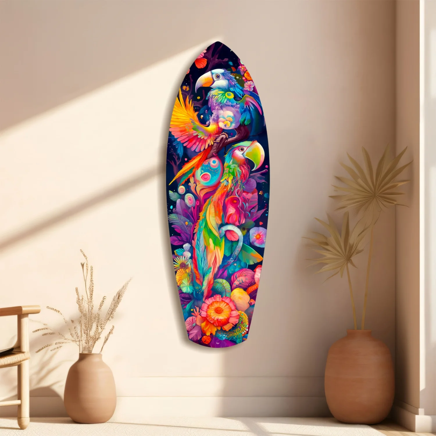 Tropical Symphony Glass Wall Art - Image 11