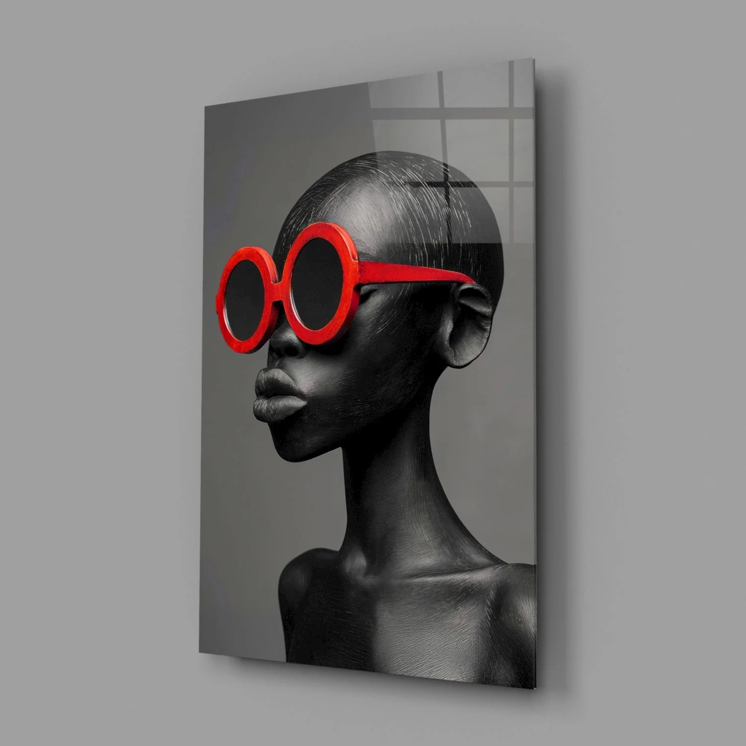 Faces of Colors Glass Wall Art || Designer Collection - Image 2