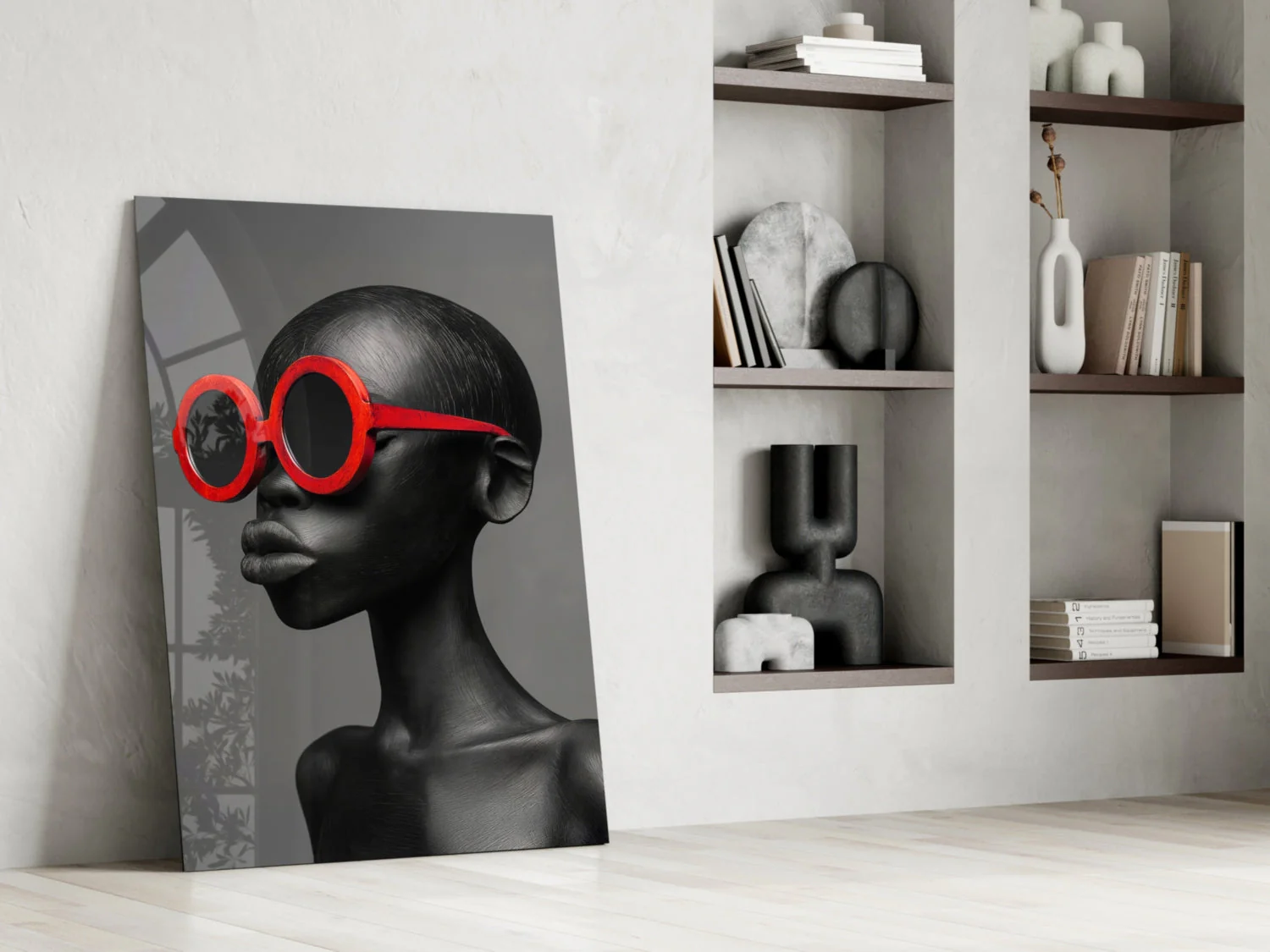 Faces of Colors Glass Wall Art || Designer Collection - Image 6