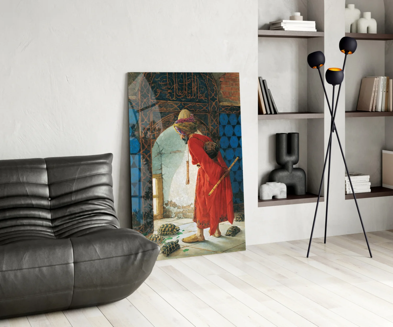 Turtle Trainer Glass Wall Art - Image 5