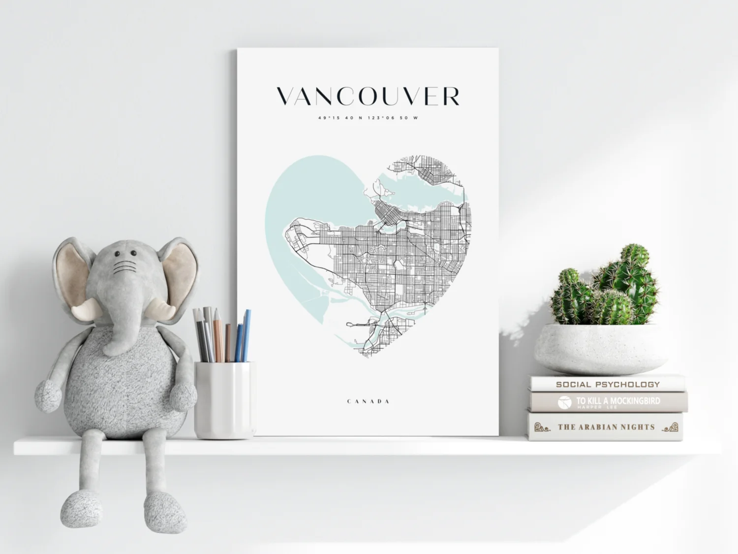 Vancouver V1 Aluminum Print - Image 6