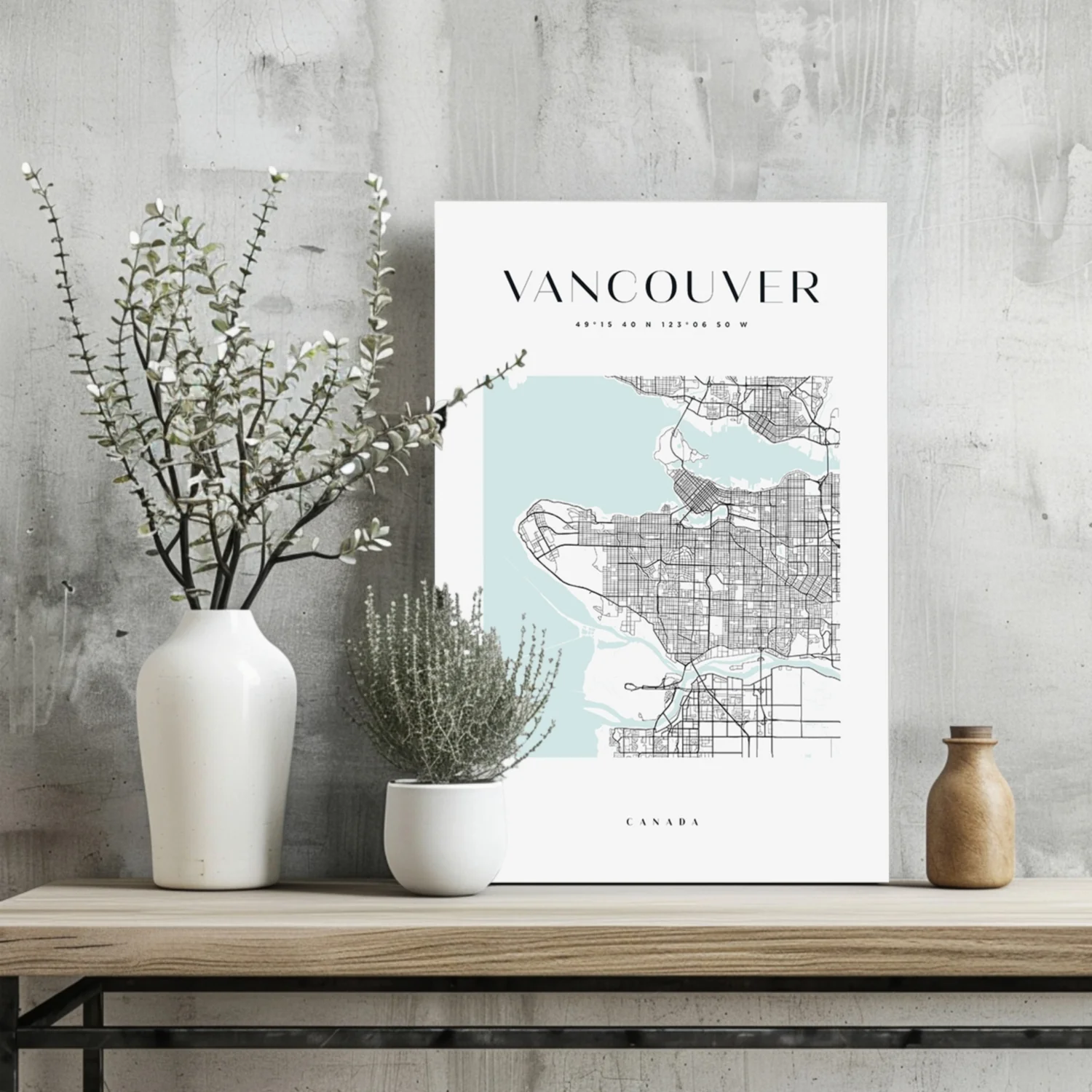 Vancouver V3 Aluminum Print - Image 2