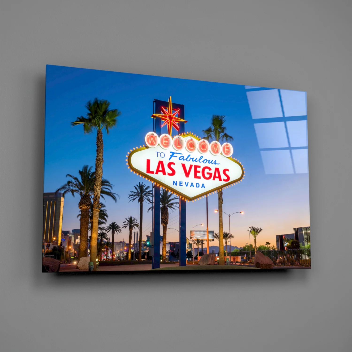 Vegas Glass Wall Art - Image 2