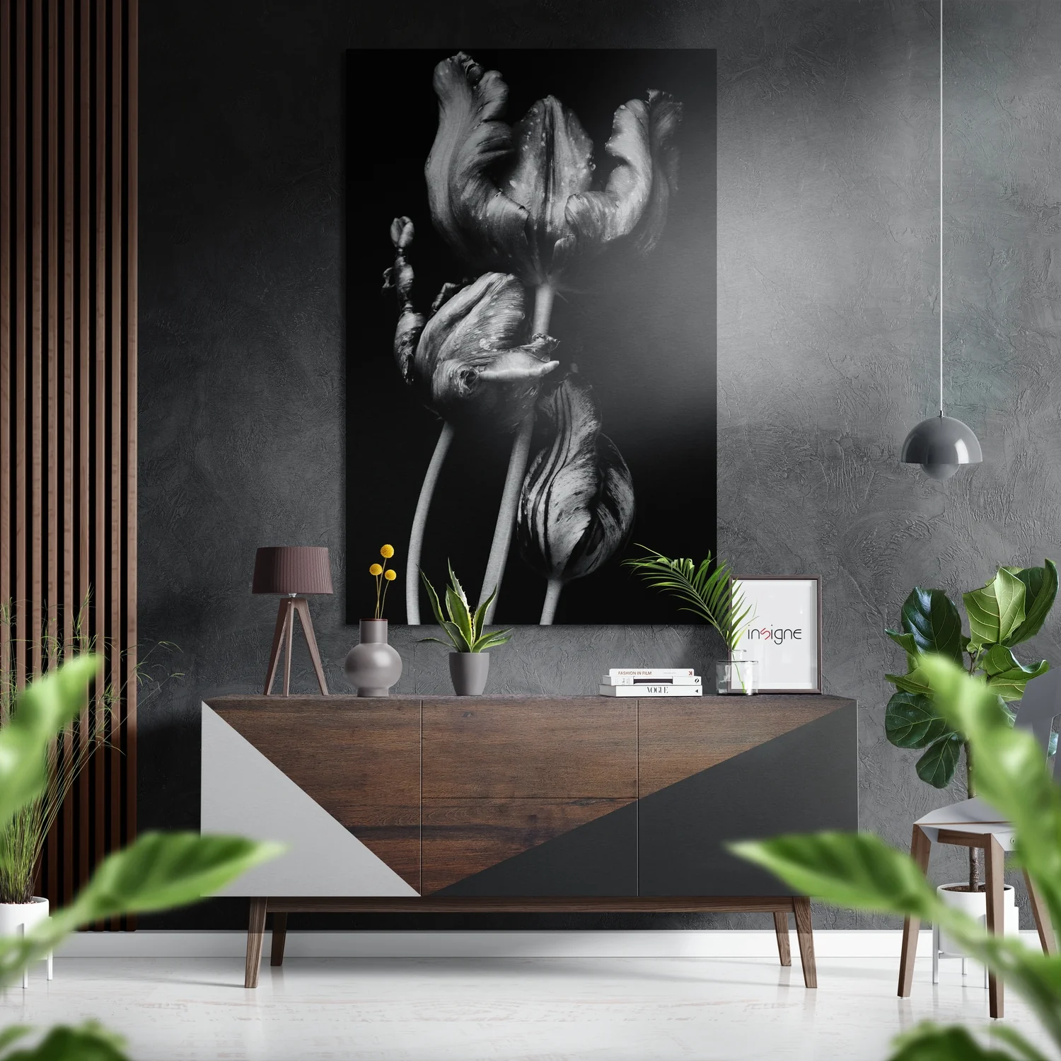 Verge of Blooming Brushed Aluminium Dibond Wall Art