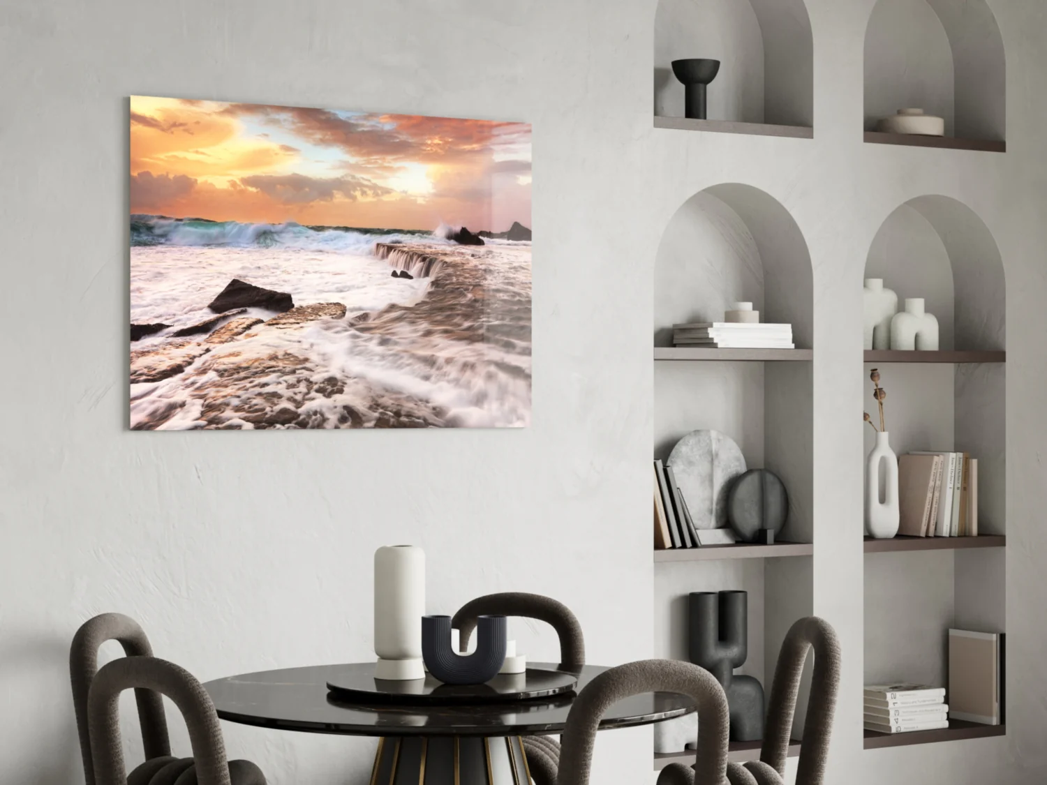 Vicious Waves Glass Wall Art - Image 5