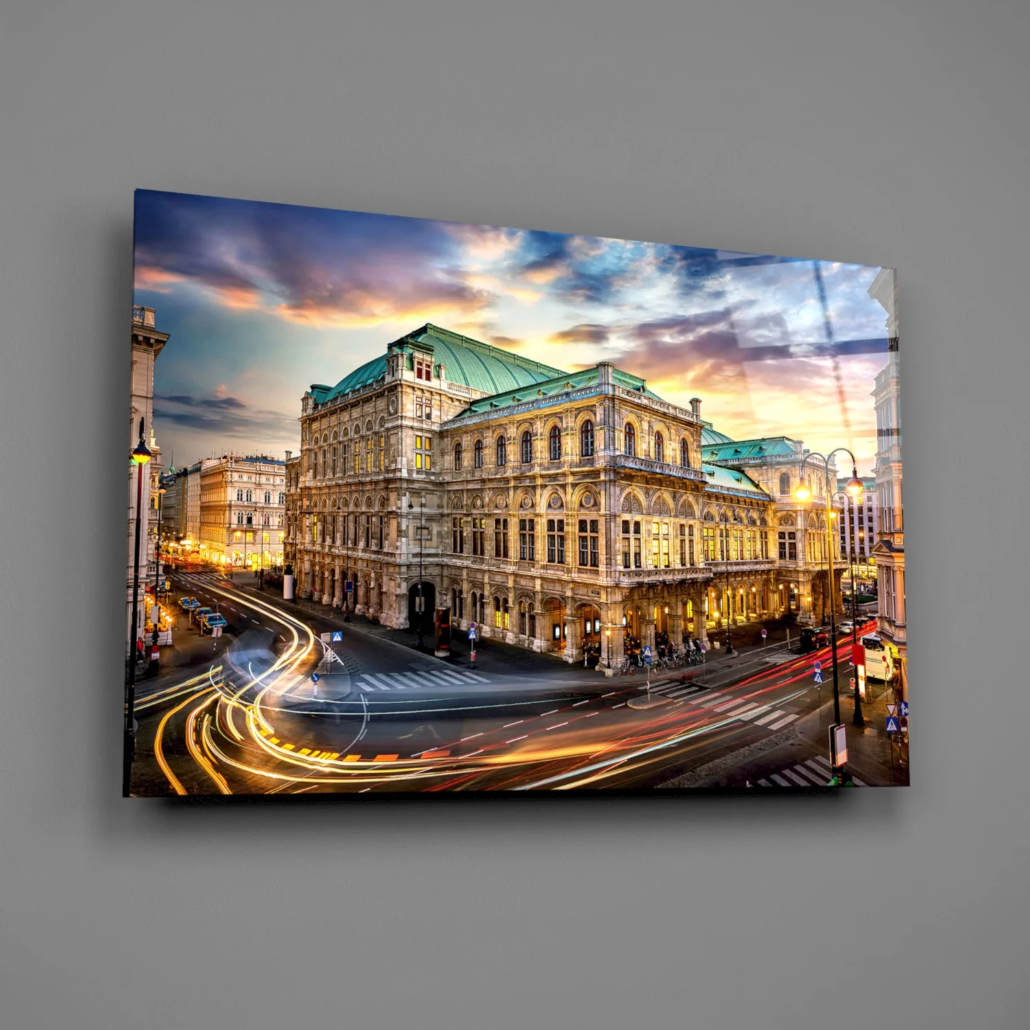 Vienna State Opera Glass Wall Art - Image 2
