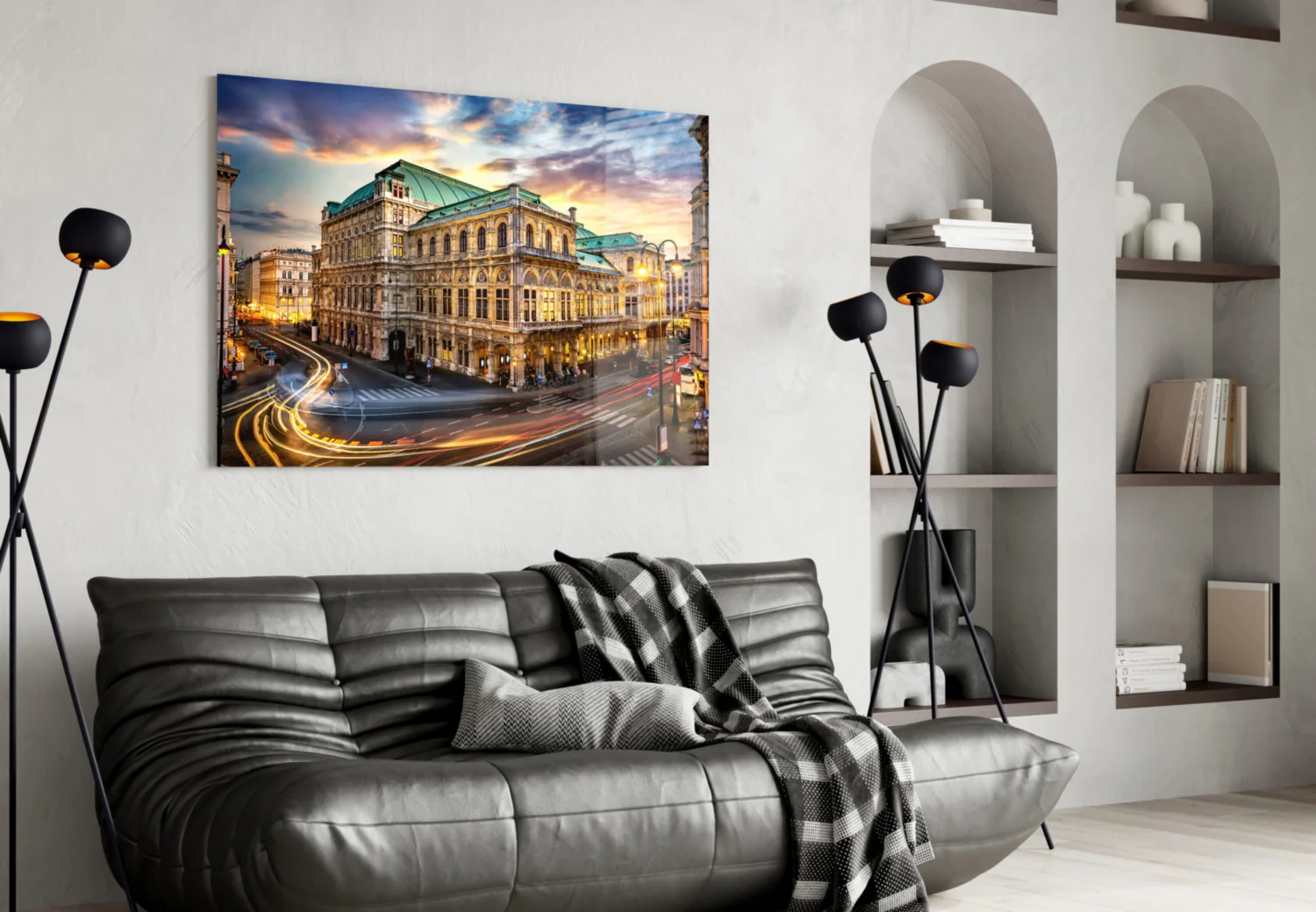 Vienna State Opera Glass Wall Art - Image 4