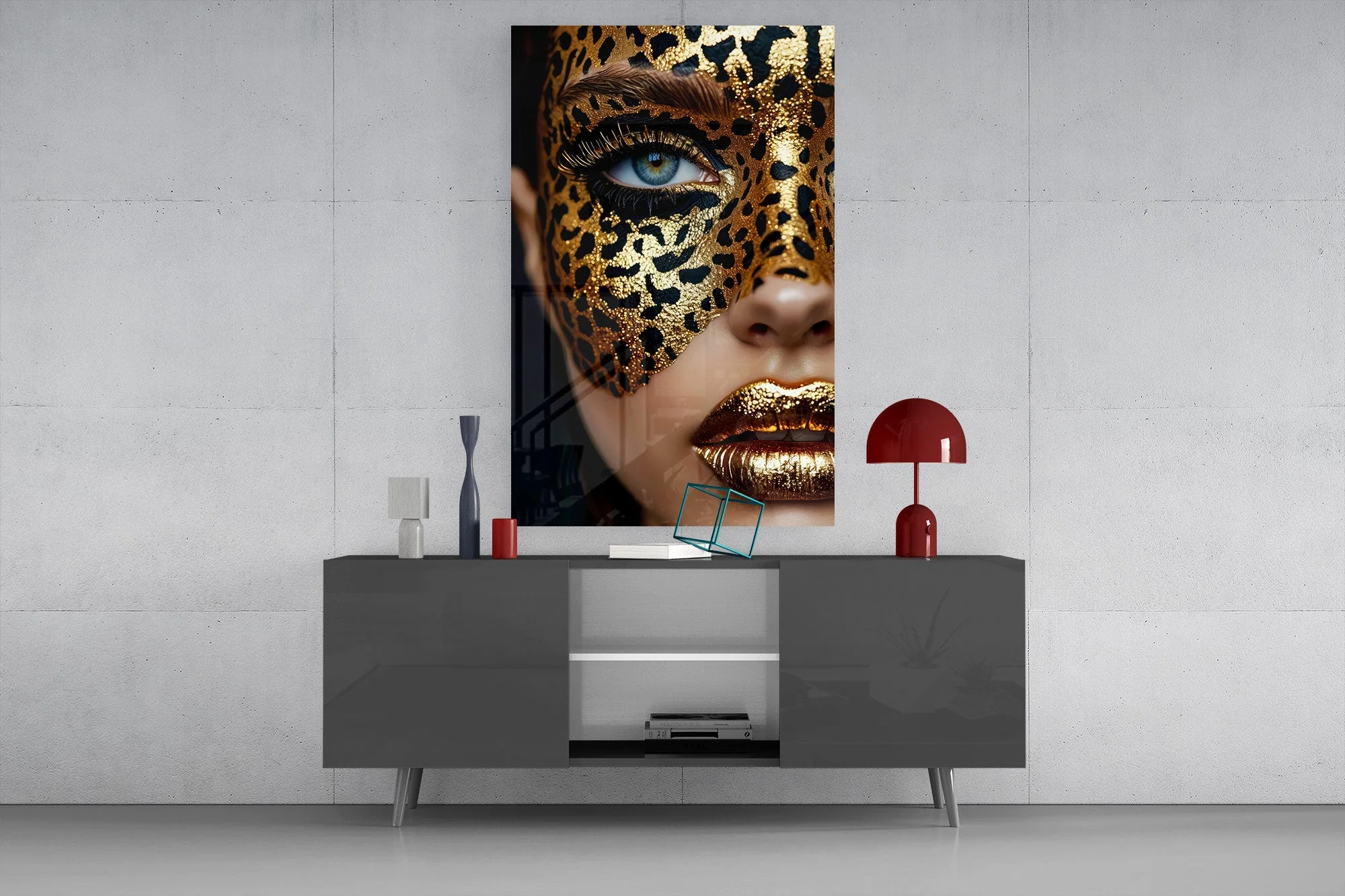 Vintage Glass Wall Art - Image 8