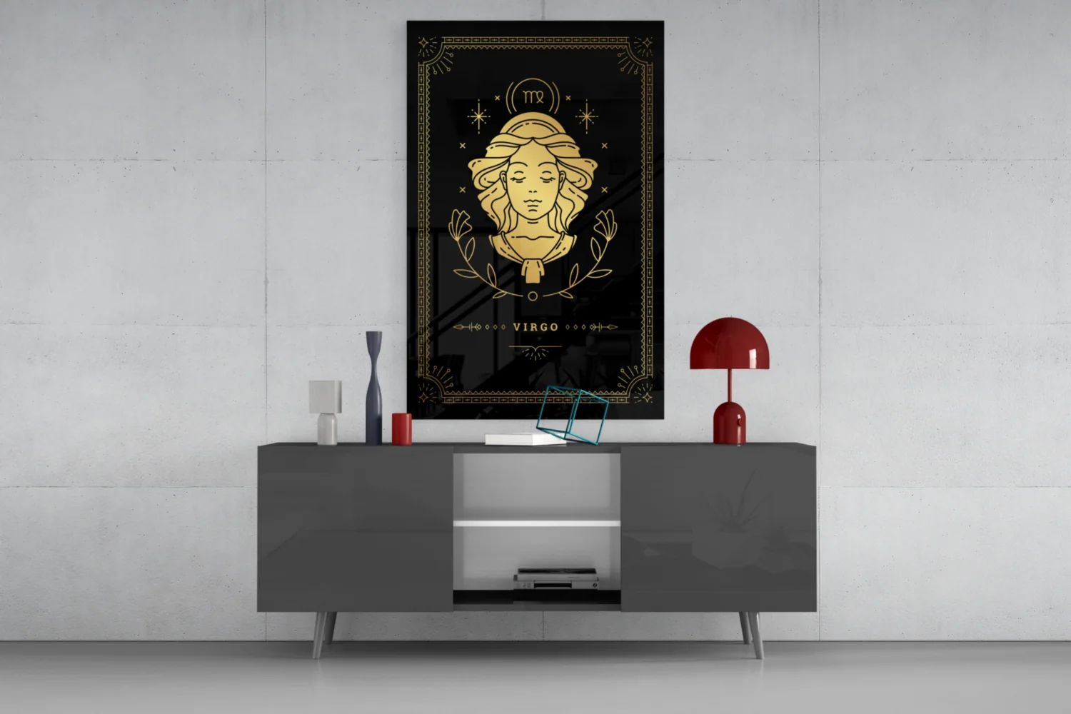 Virgo Glass Wall Art - Image 8