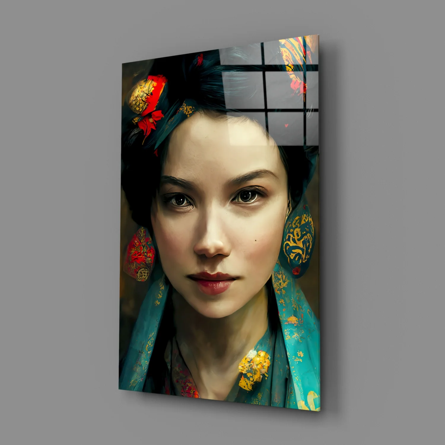 Virtual Beauty Glass Wall Art || Designers Collection - Image 3