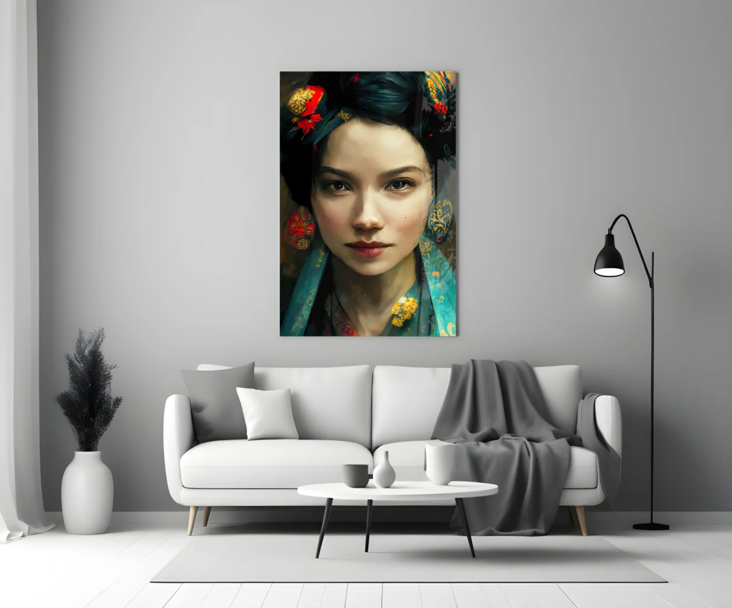 Virtual Beauty Glass Wall Art || Designers Collection - Image 4