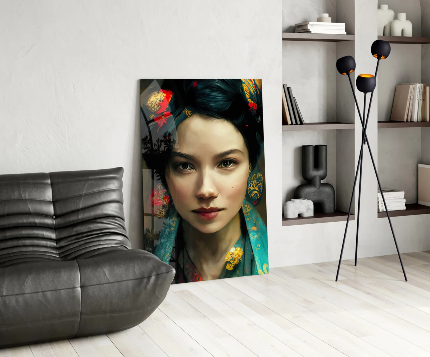Virtual Beauty Glass Wall Art || Designers Collection - Image 6