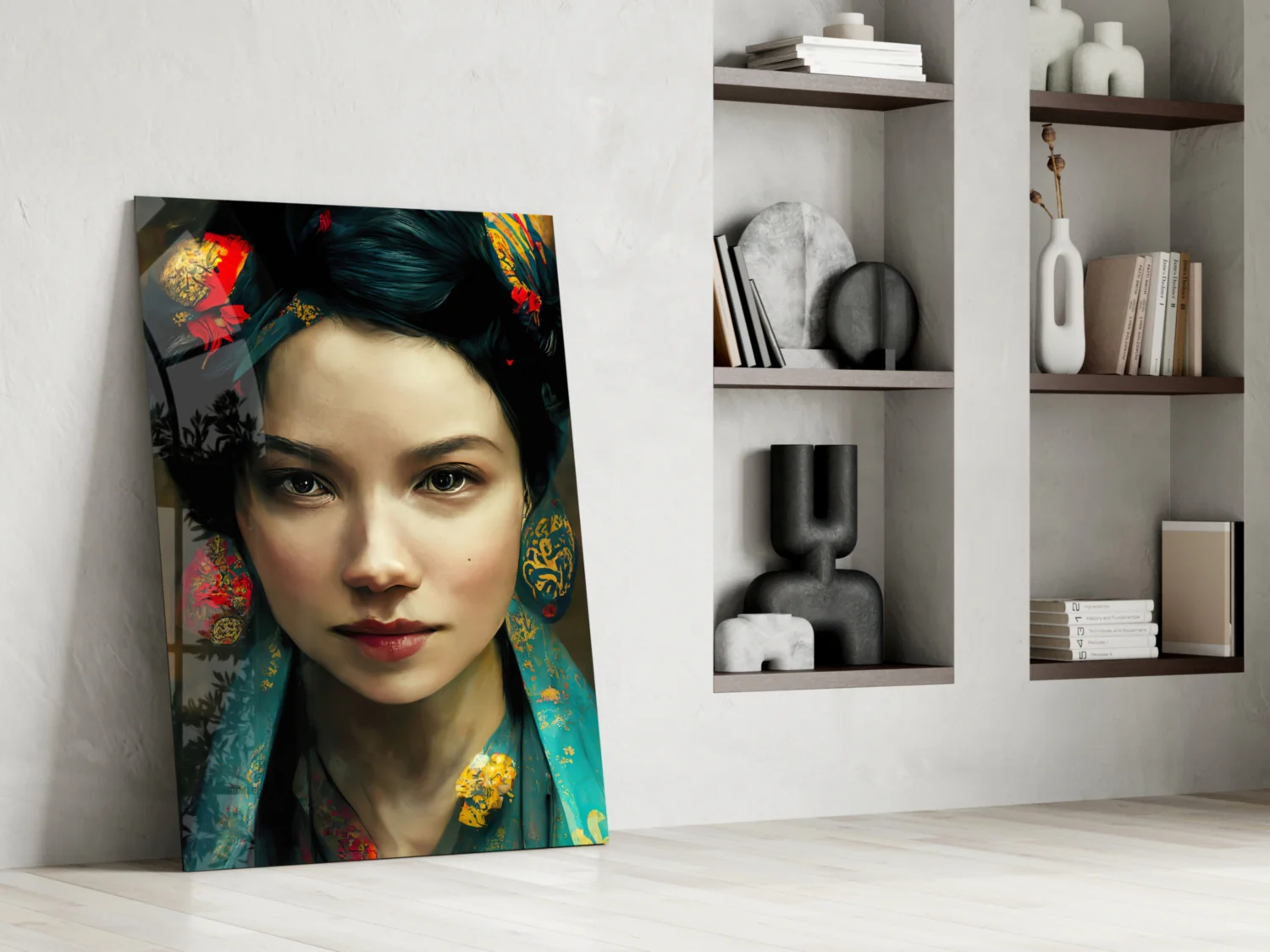 Virtual Beauty Glass Wall Art || Designers Collection - Image 7