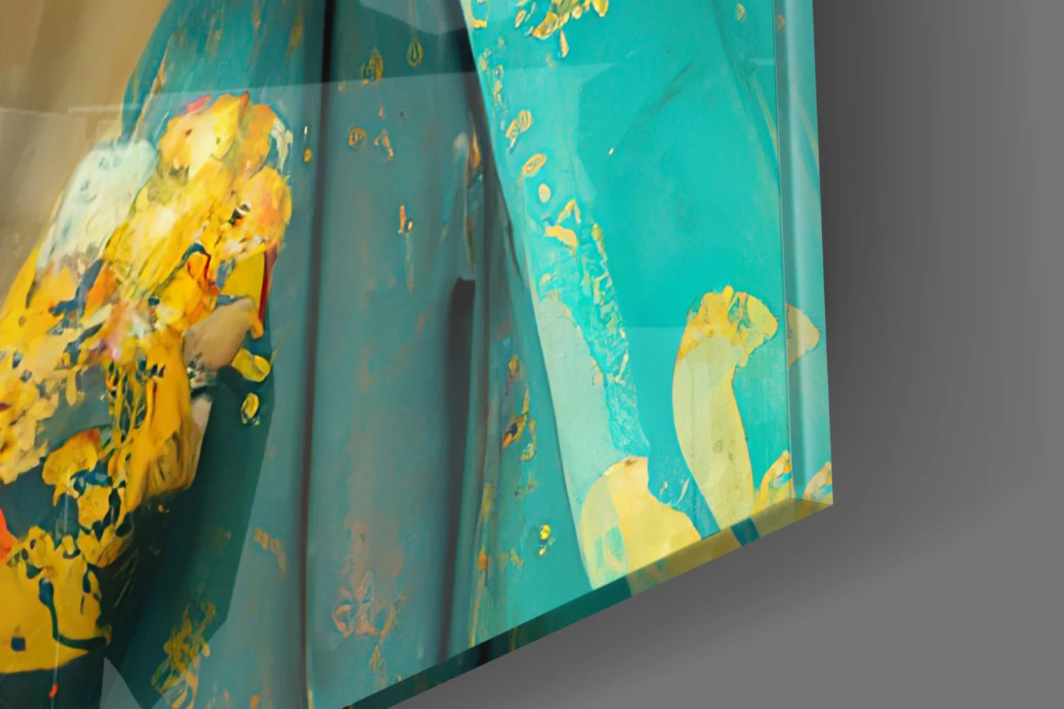 Virtual Beauty Glass Wall Art || Designers Collection - Image 8