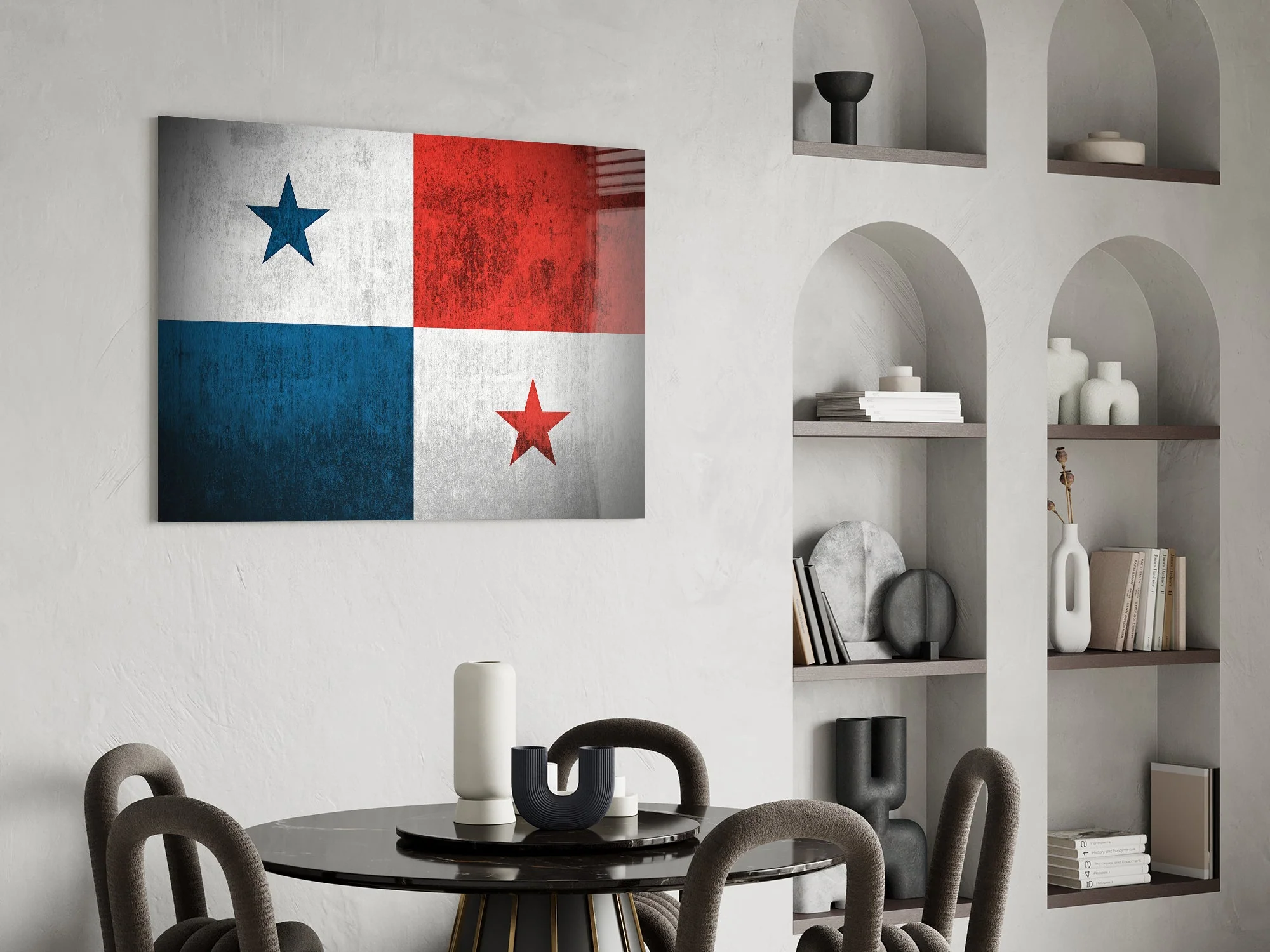Vivid, patriotic wall art Glass Wall Art - Image 6